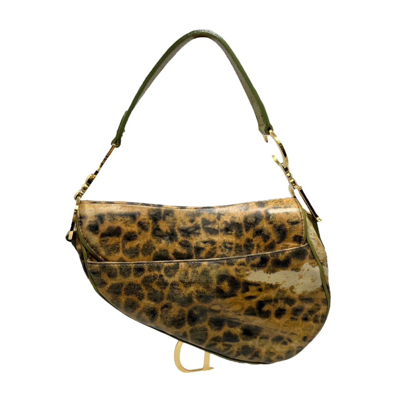 Dior Cheetah Saddle Bag - Image 2