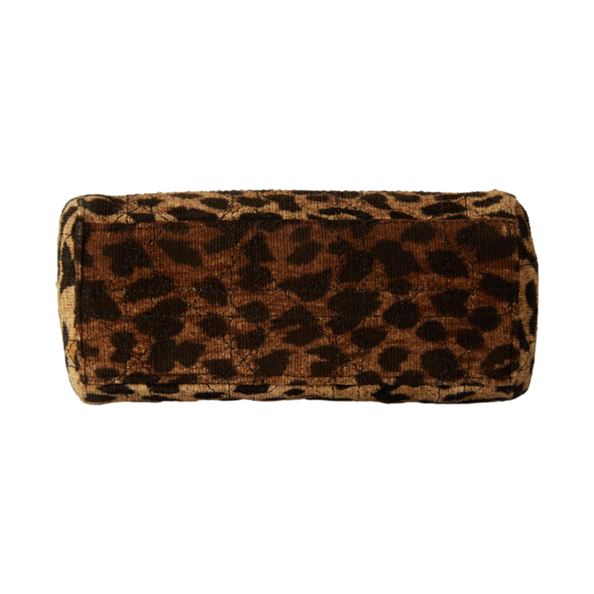 Dior Cheetah Velvet Mini Bag - Image 3