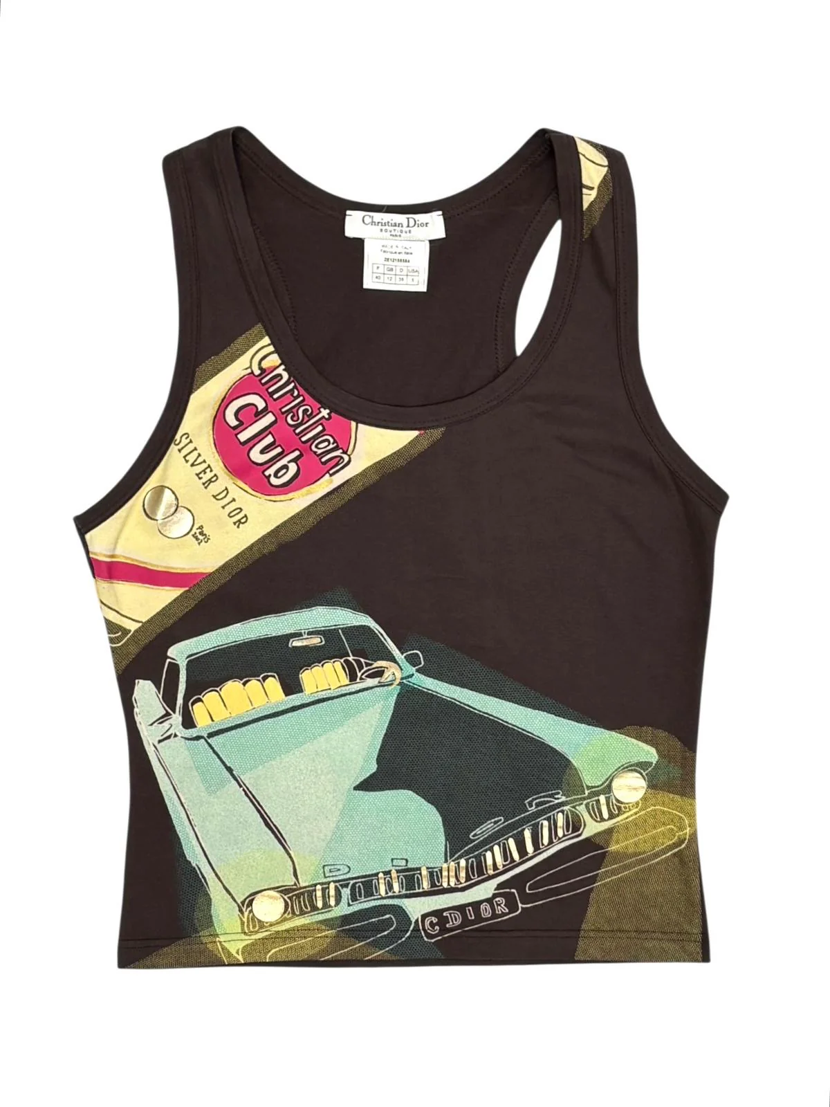 Dior Club Logo Tank - Image 2