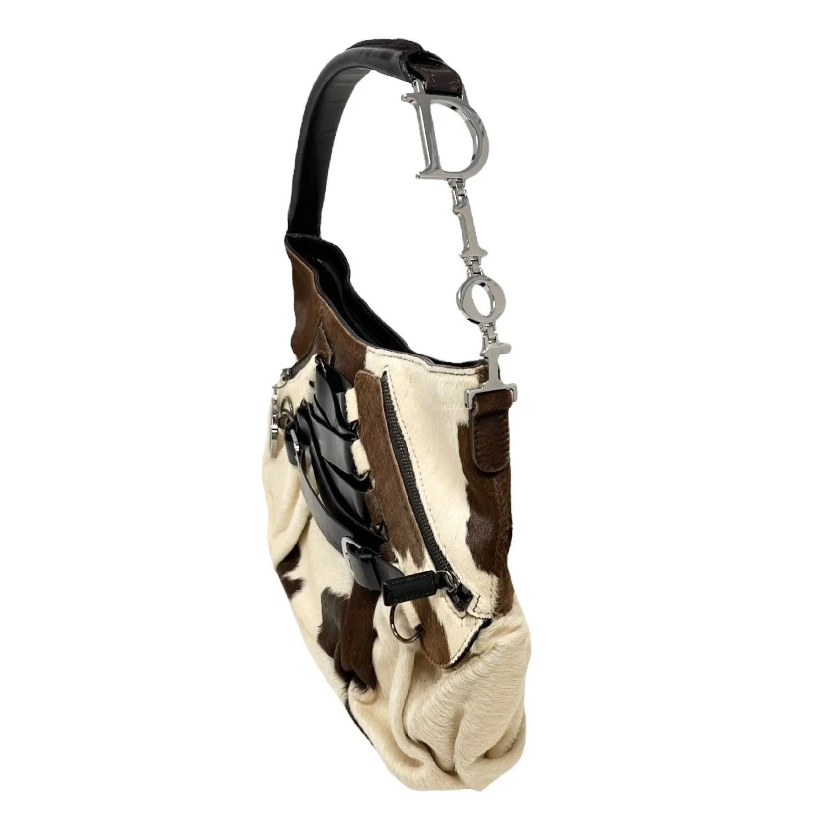 Dior Cow Print Corset Bag - Image 3