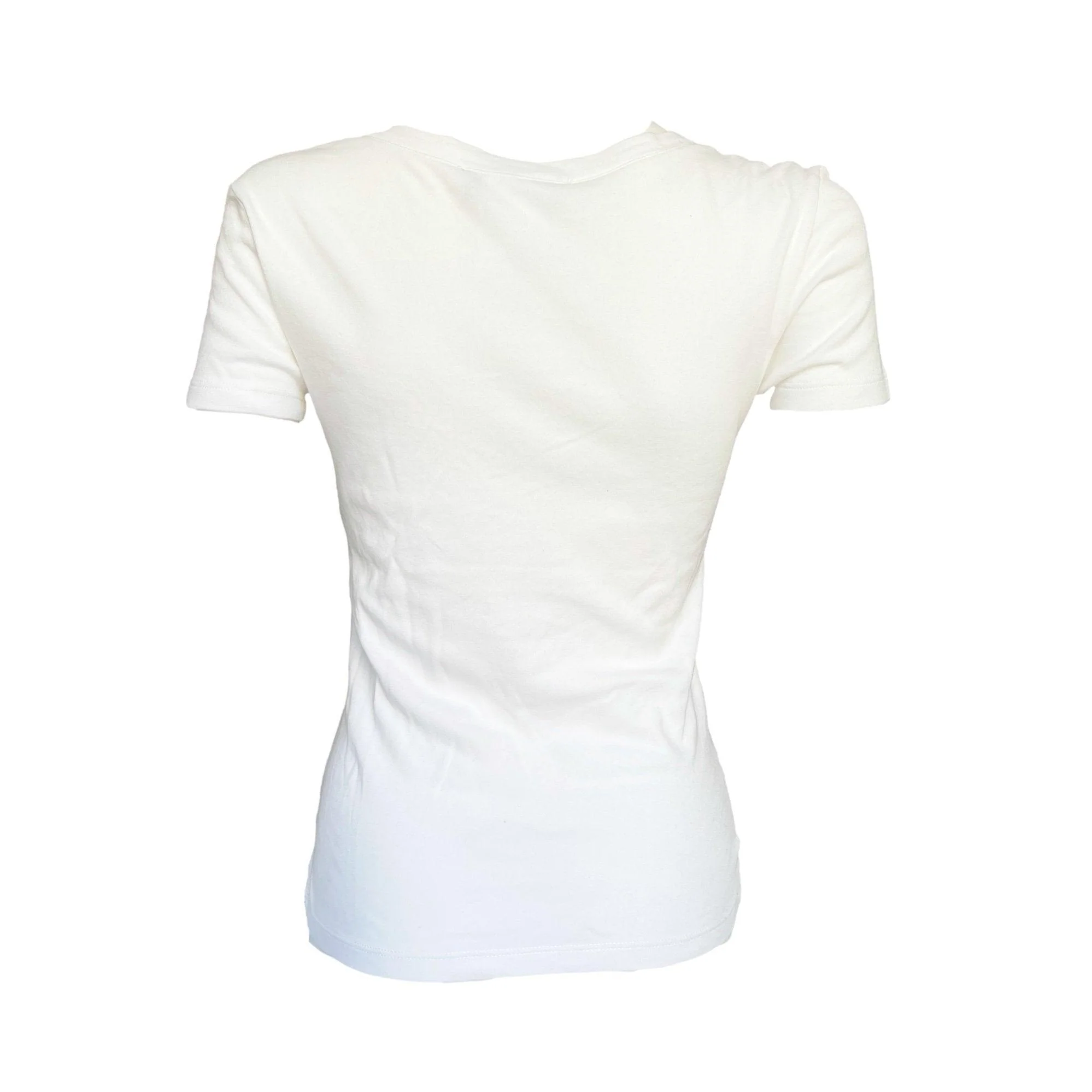 Dior Denim Floral White T-Shirt - Image 2