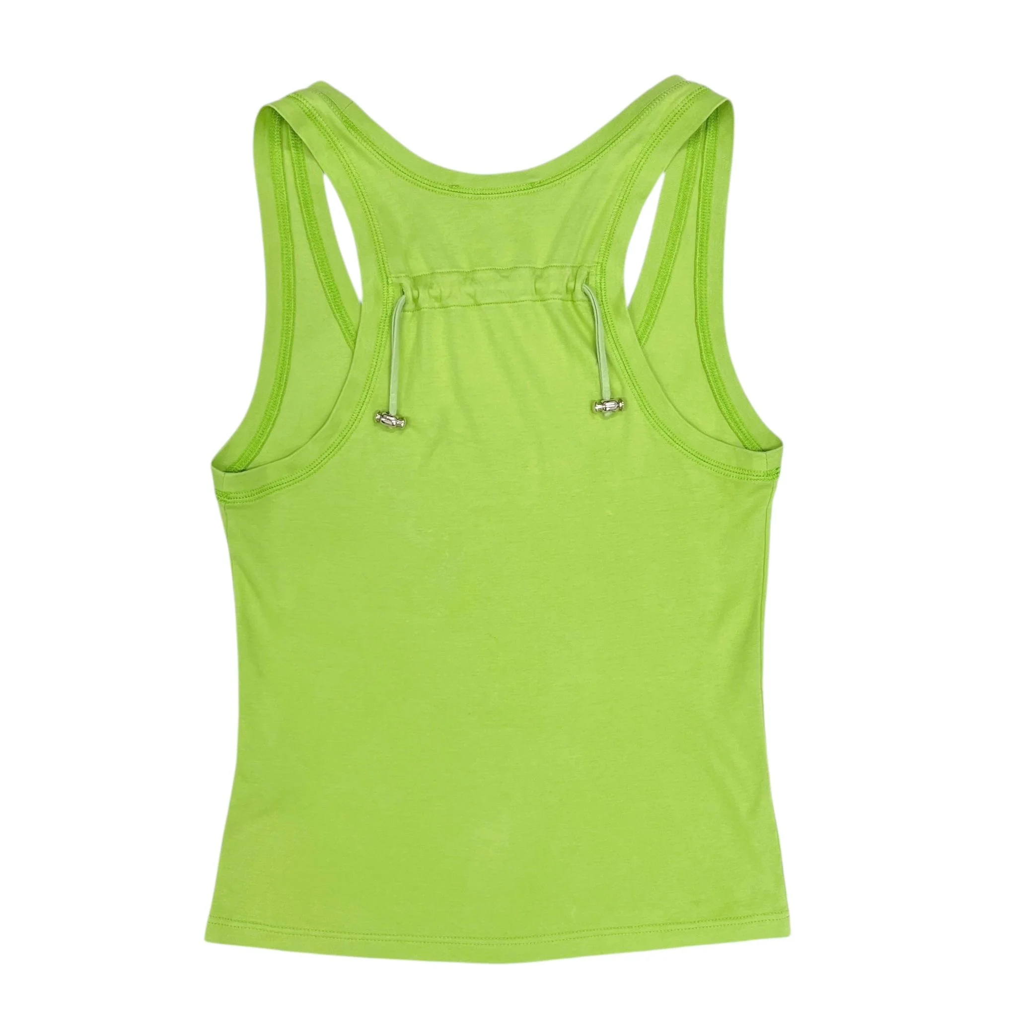 Dior "Dolls" Green Plaid Logo Tank - Image 2