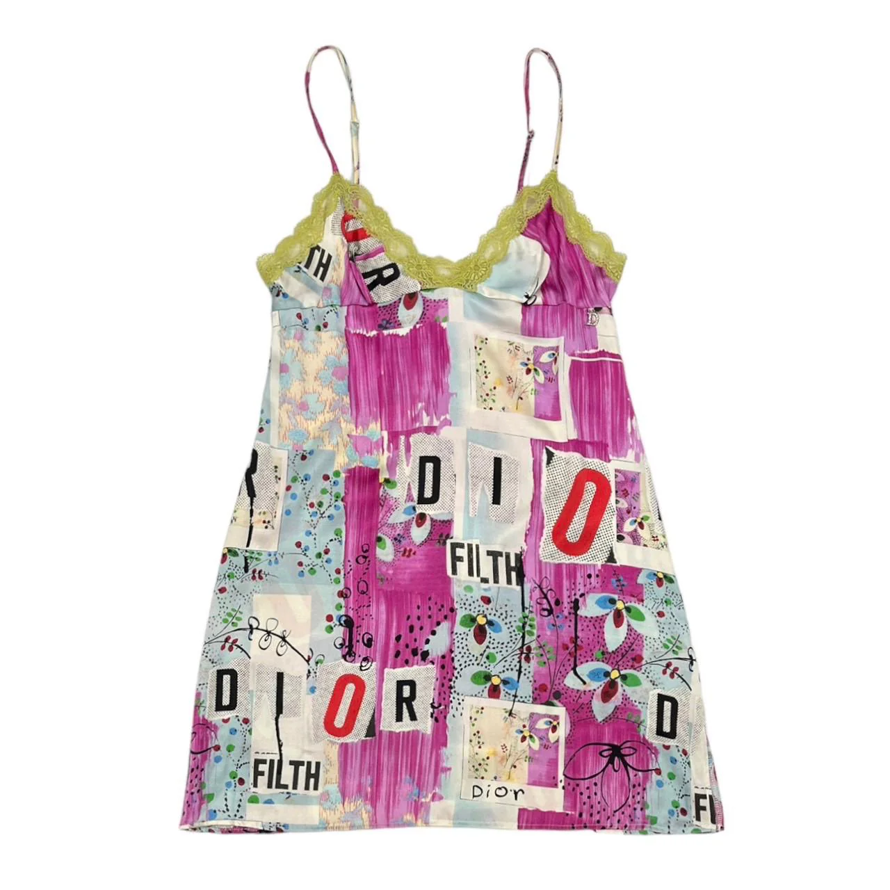 Dior Filth Silk Slip Dress
