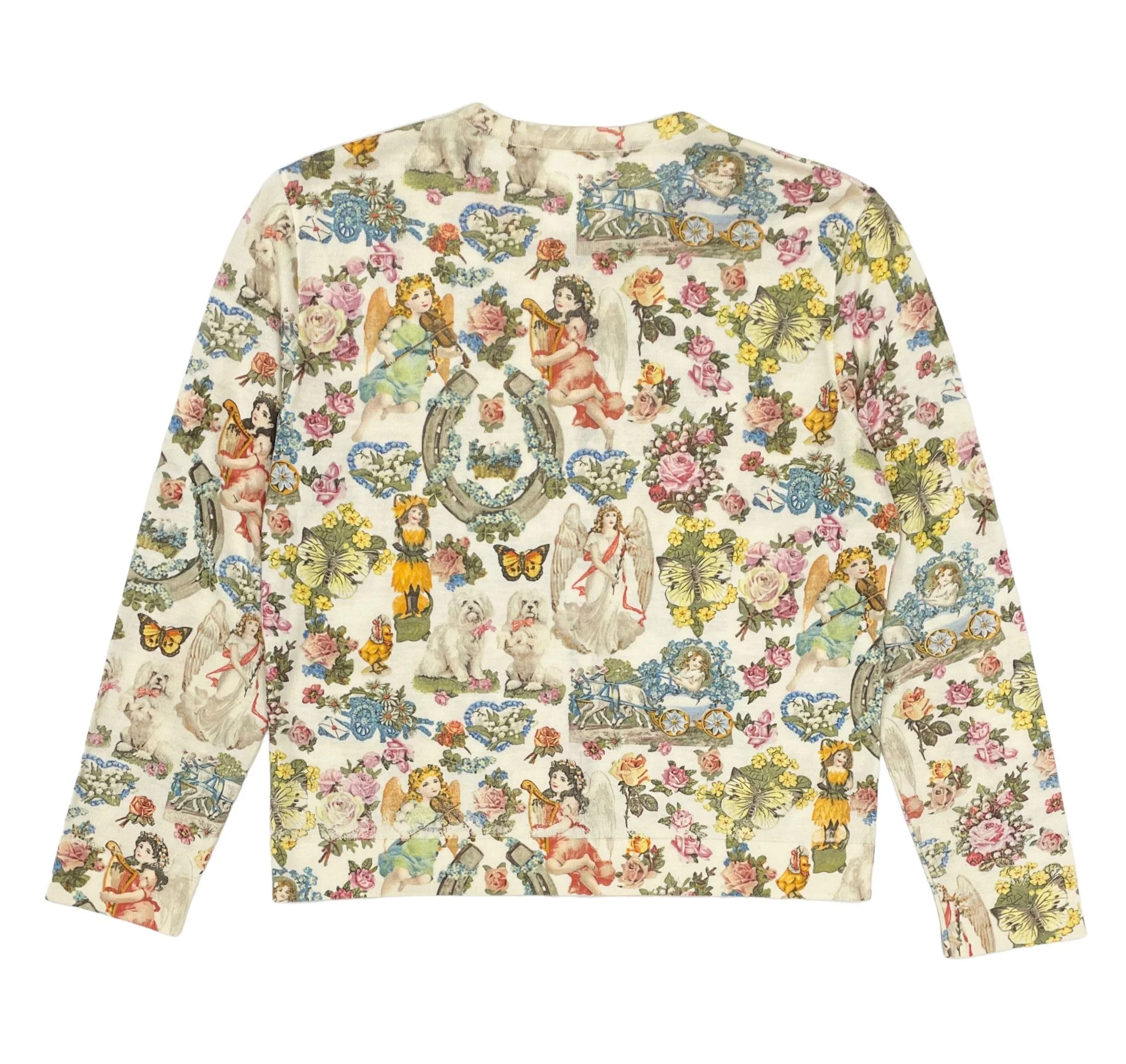 Dior Floral Printed Cardigan - Image 2