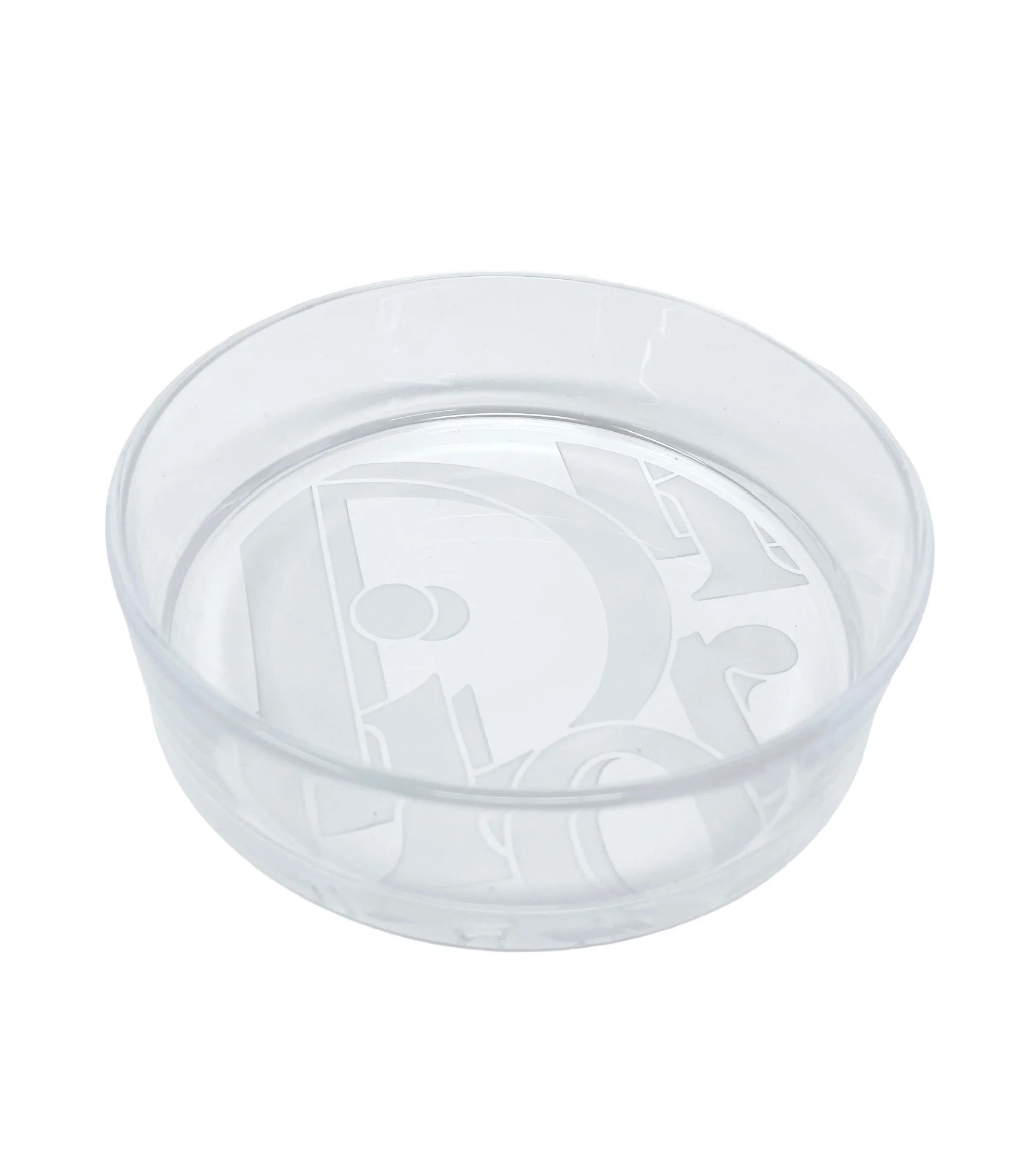 Dior Glass Logo Ashtray - Image 3