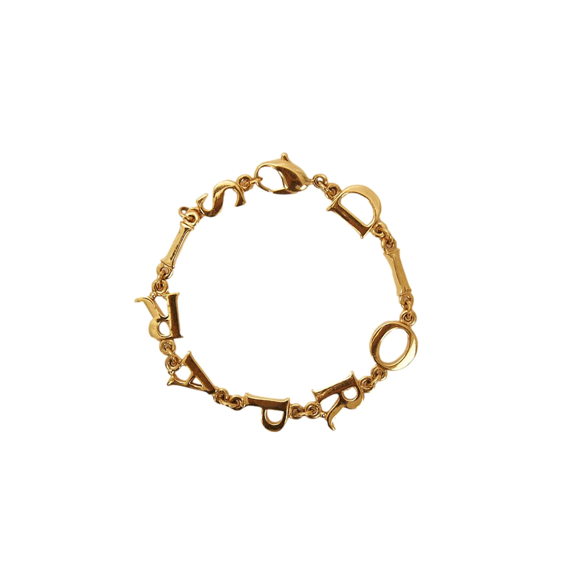 Dior Gold Charm Bracelet