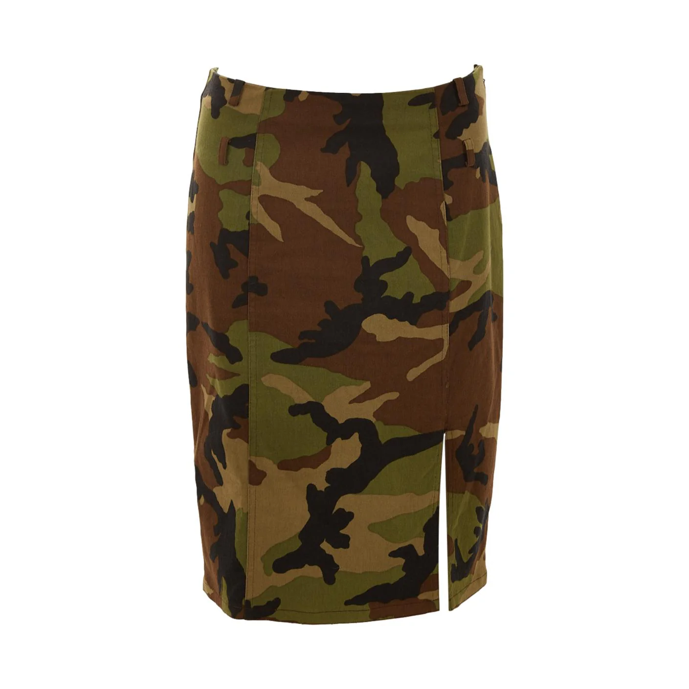 Dior Green Camo Skirt
