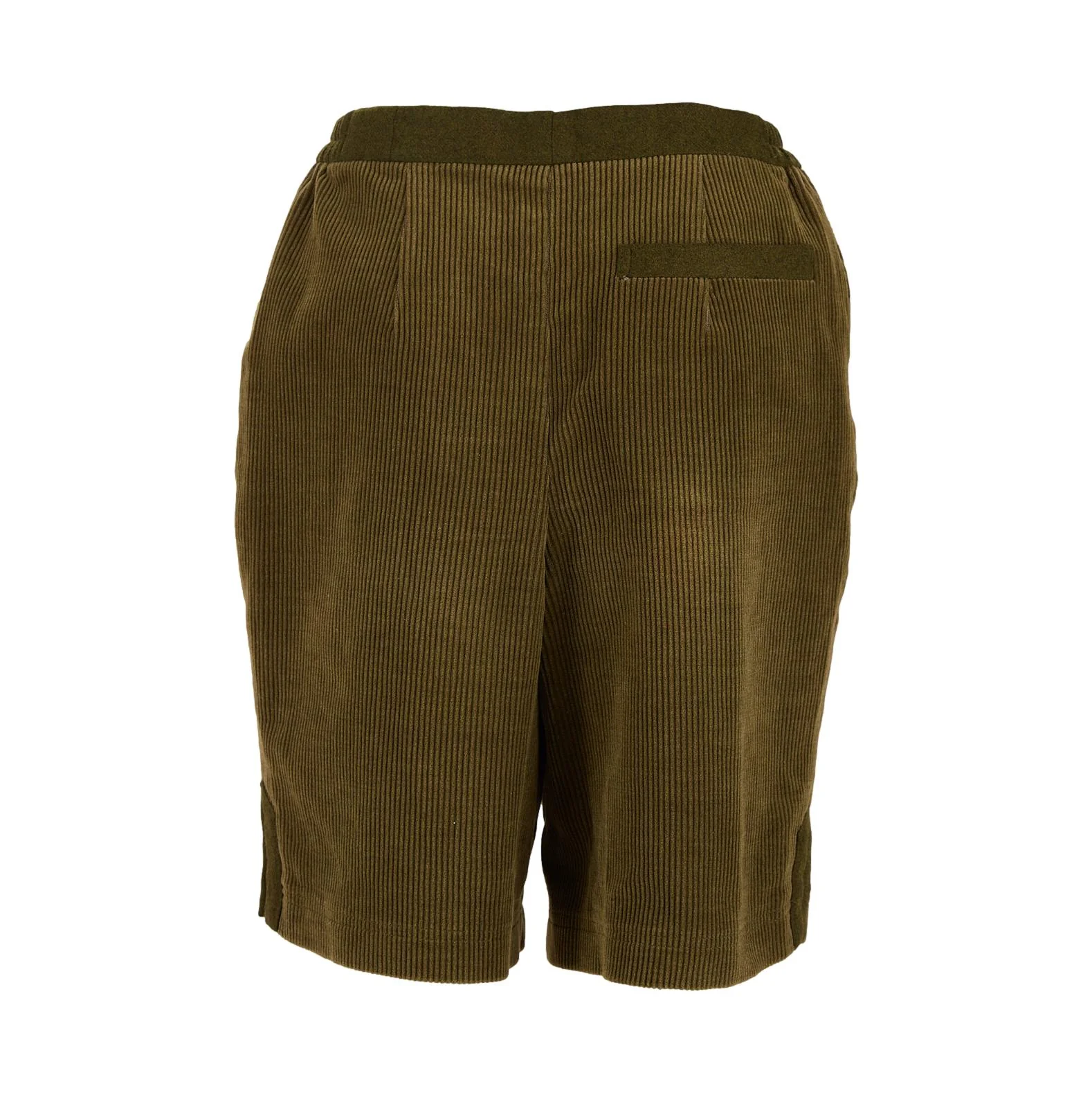 Dior Green Corduroy Shorts - Image 2
