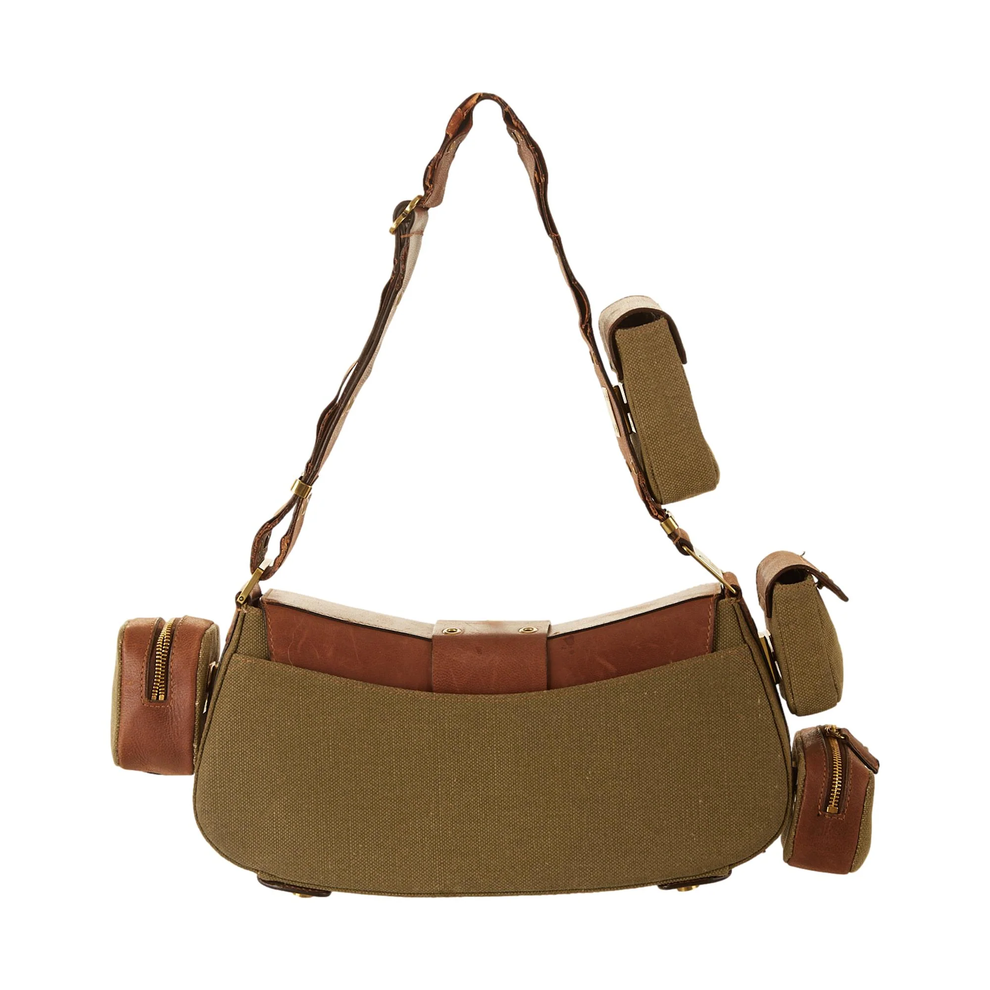 Dior Green Logo Columbus Bag - Image 2