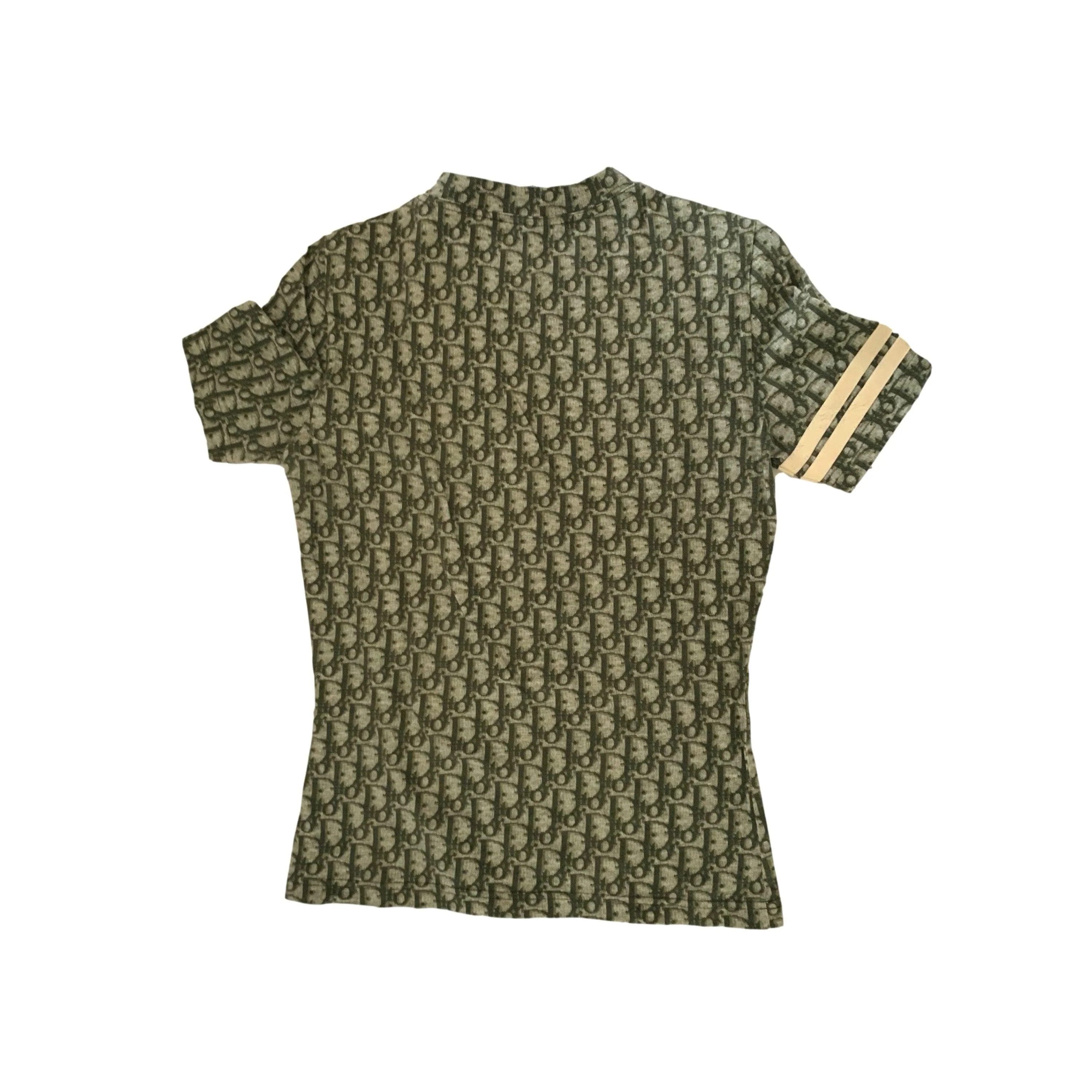Dior Green Monogram T-Shirt - Image 2
