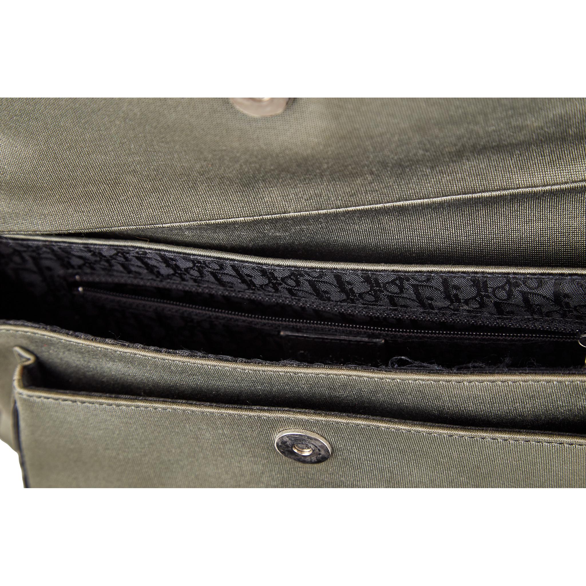 Dior Green Rhinestone Hardcore 2Way Bag - Image 4