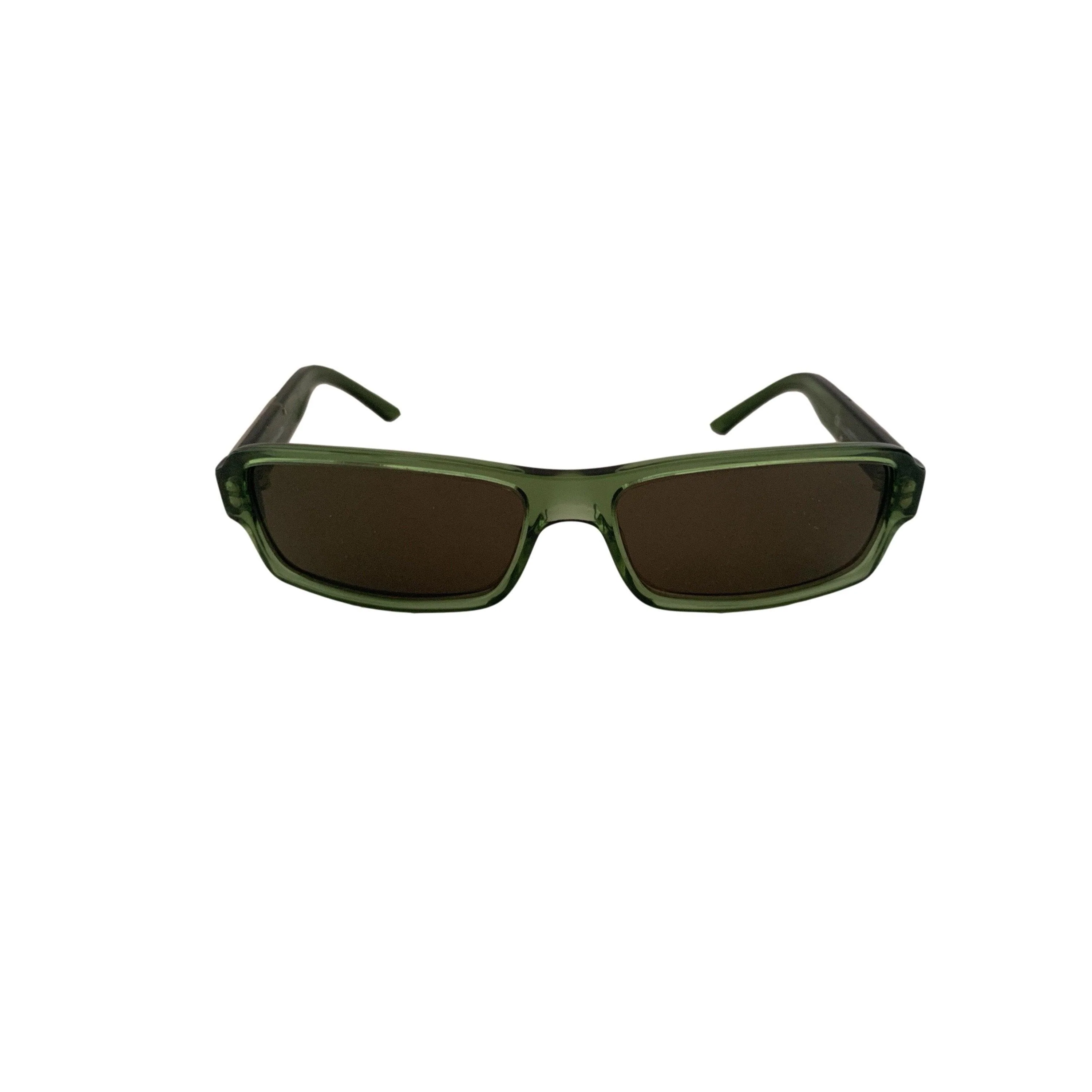 Dior Green Rhinestones Mini Sunglasses - Image 2