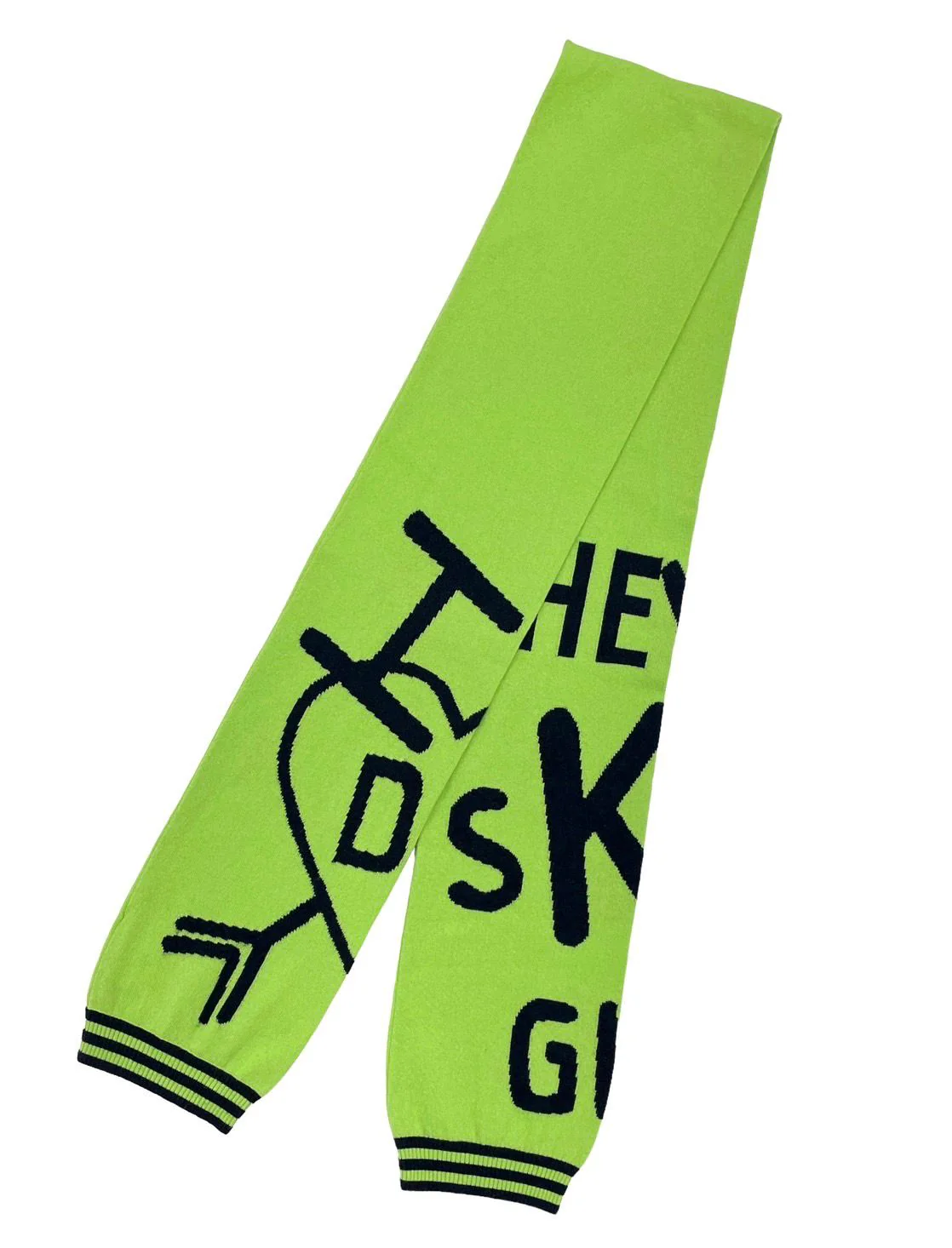 Dior Green Skool Girl Scarf