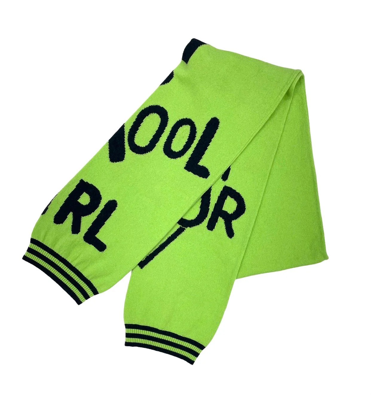 Dior Green Skool Girl Scarf - Image 3