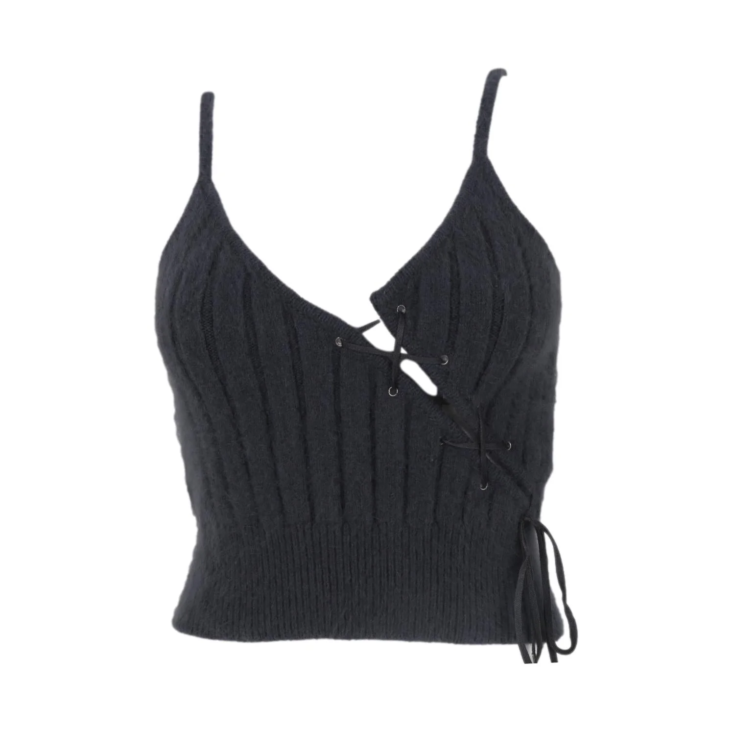 Dior Grey Wool Crop Tank