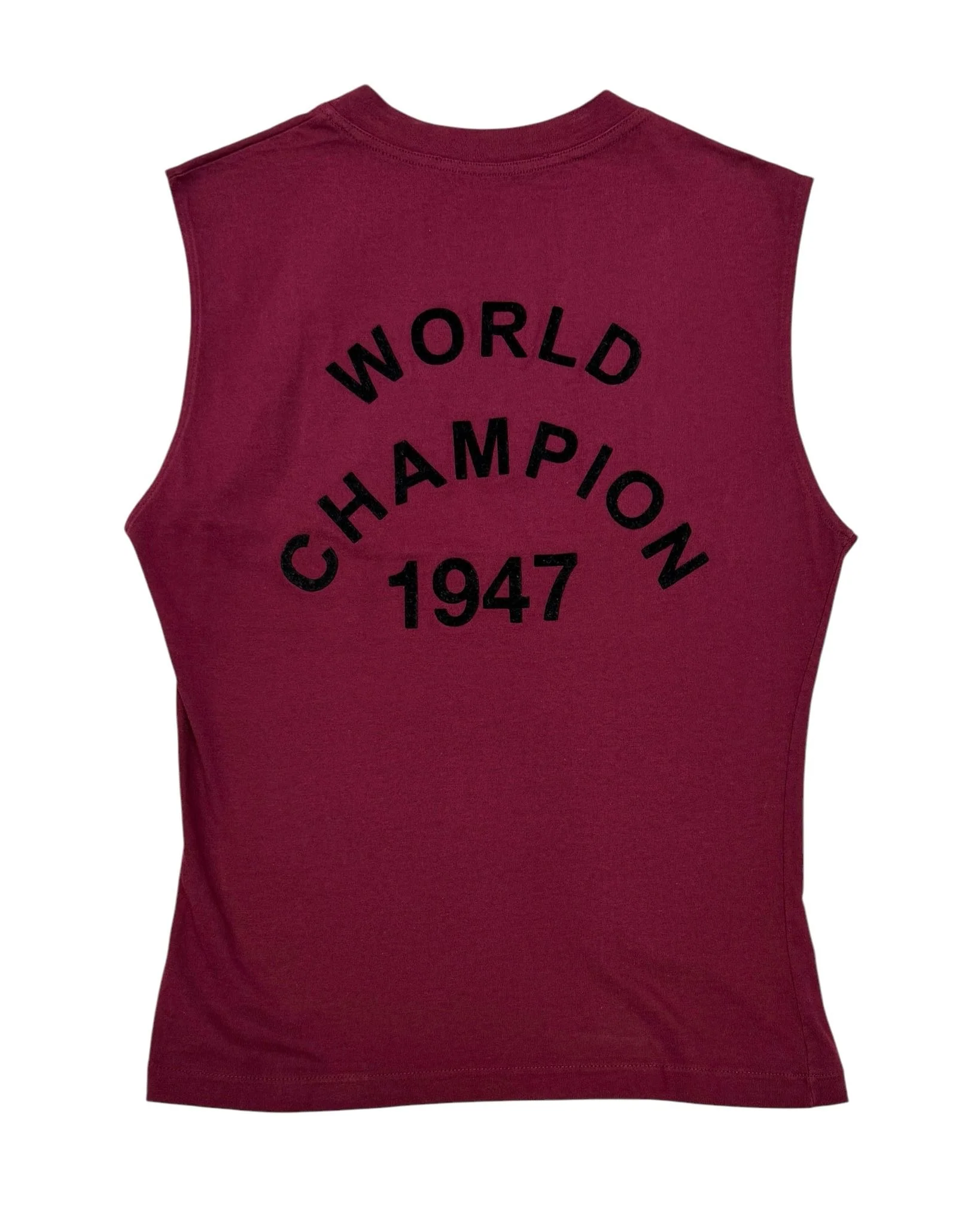 Dior J’adore Burgundy Logo Tank - Image 2