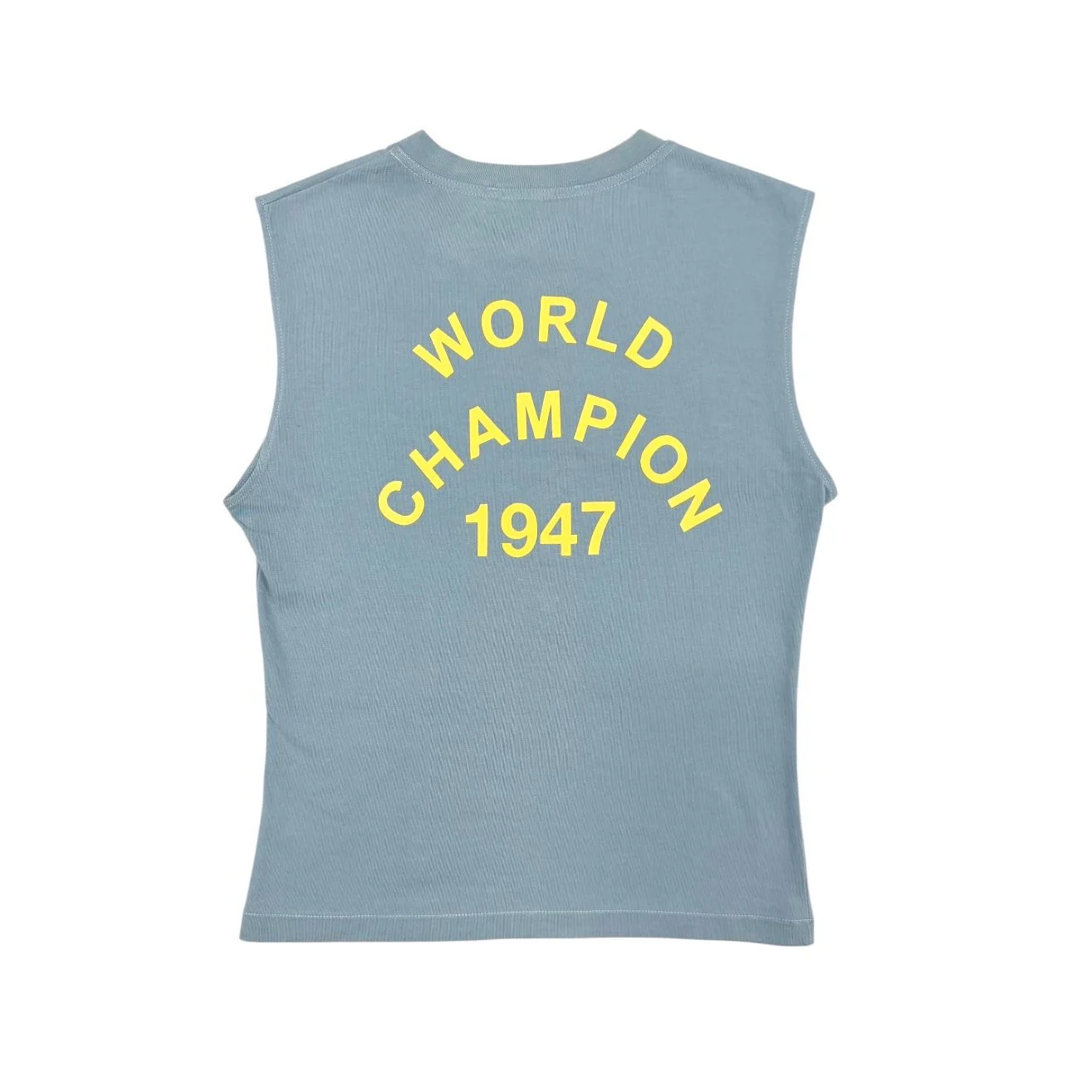 Dior J’adore Baby Blue Logo Tank - Image 2