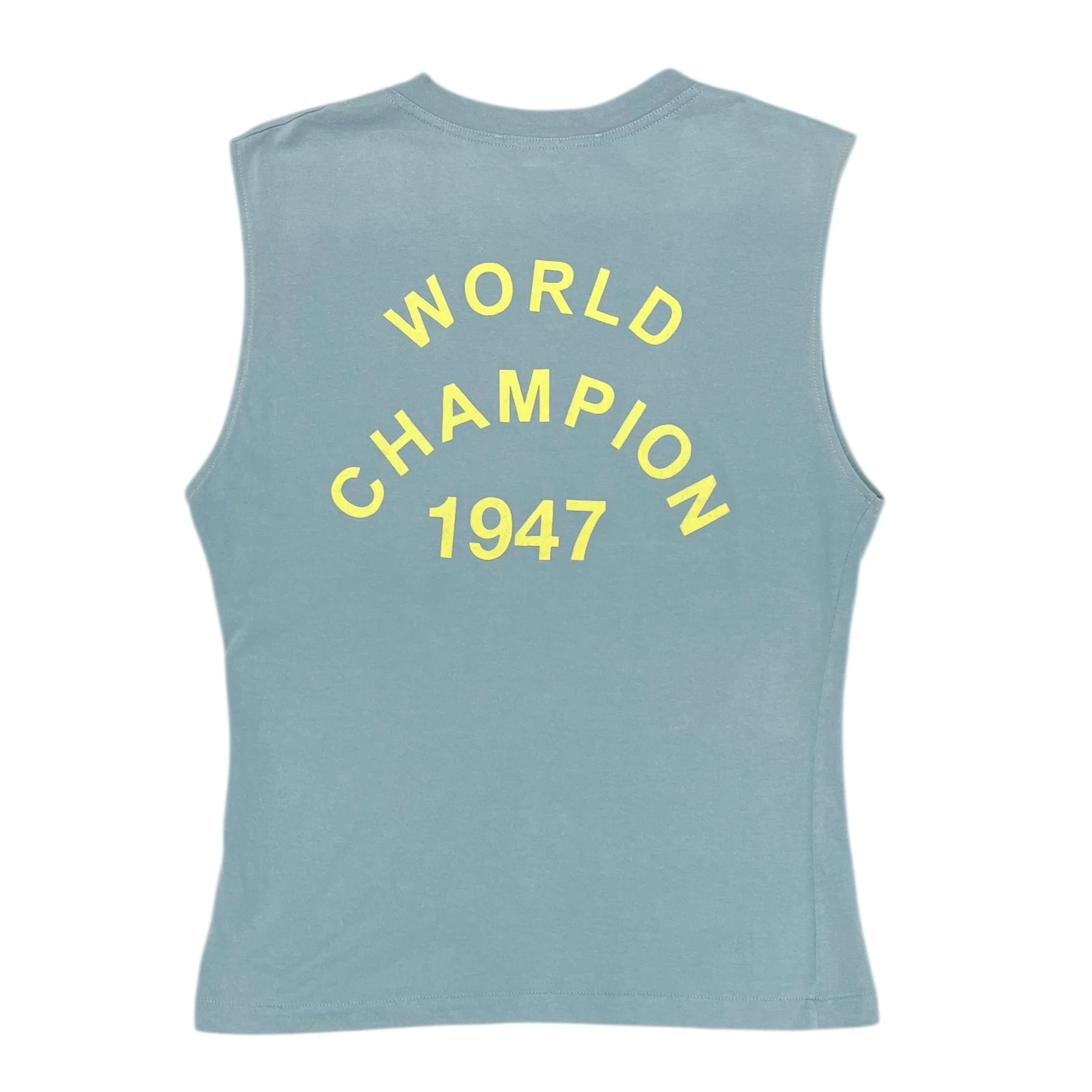 Dior 'J'Adore' Baby Blue + Yellow Tank - Image 2