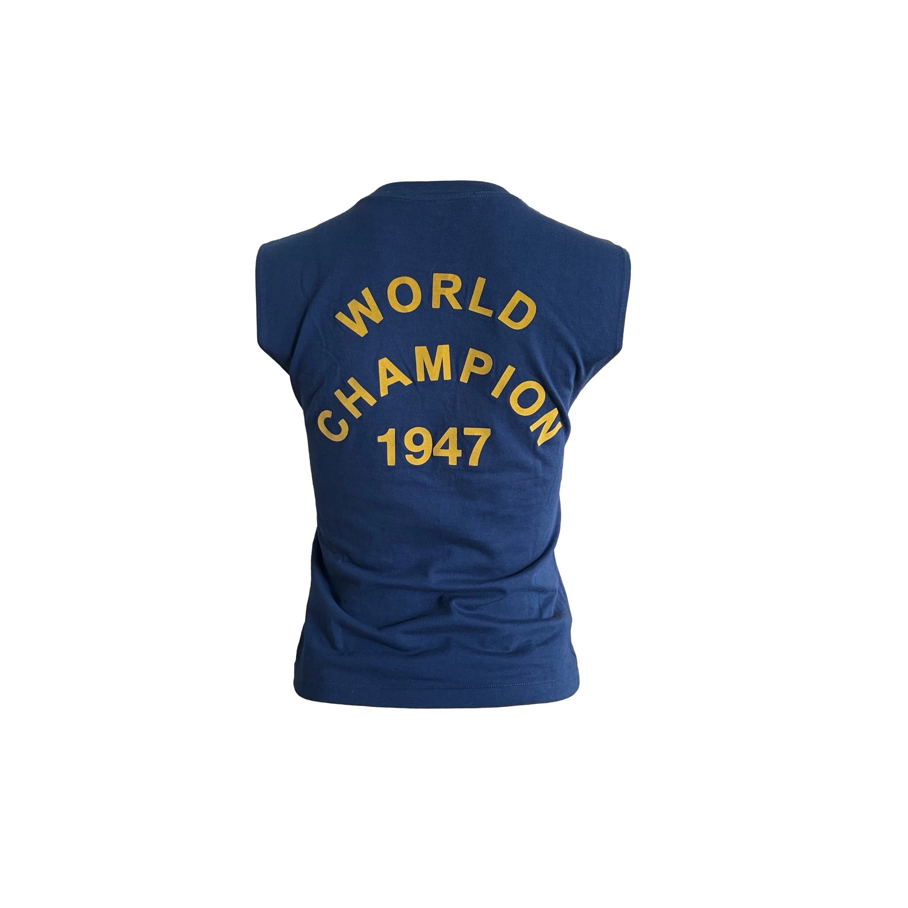 Dior J'Adore Blue Logo Tank - Image 2