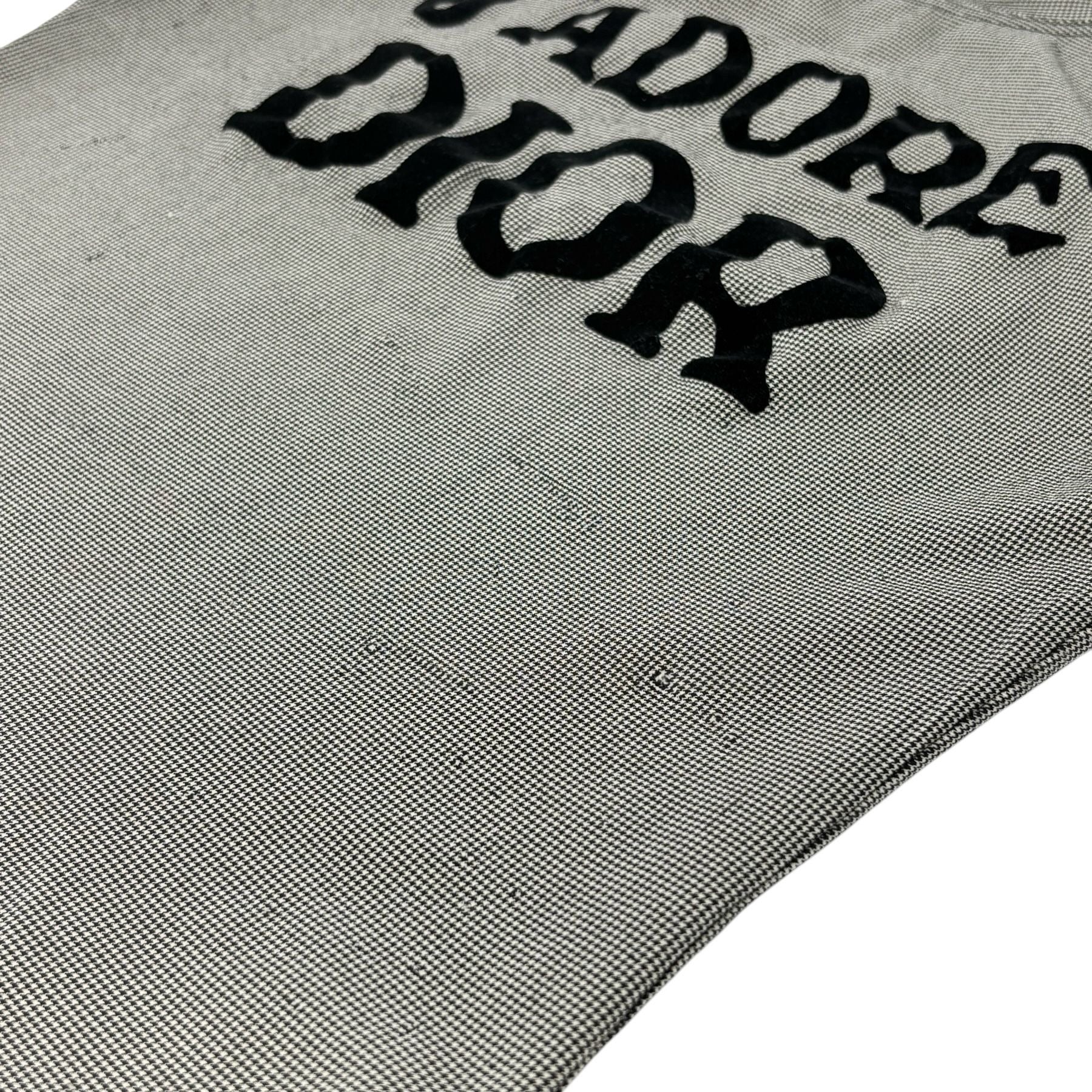 Dior 'J'Adore' Houndstooth Logo Tank - Image 6