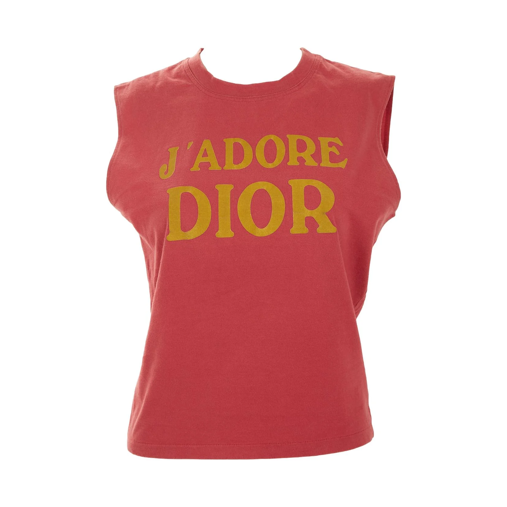 Dior J'Adore Pink Logo Tank