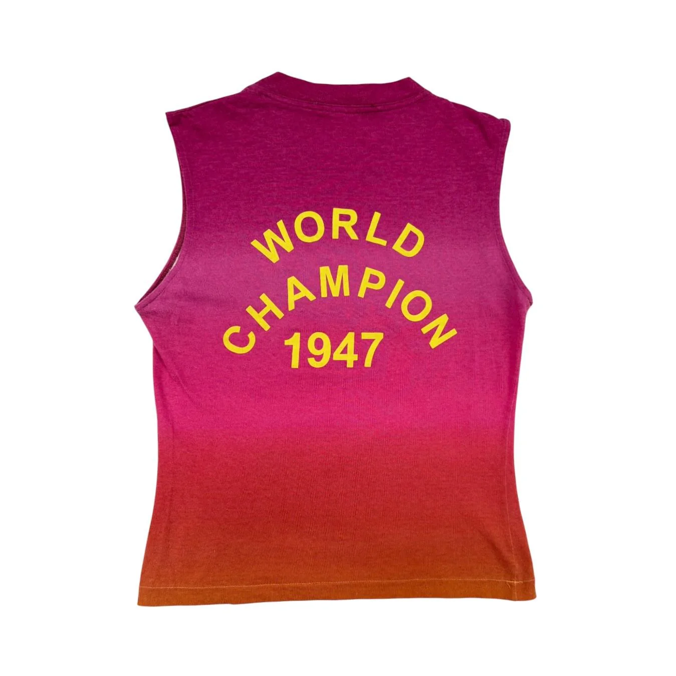 Dior 'J'Adore' Pink + Orange Ombre Tank - Image 2