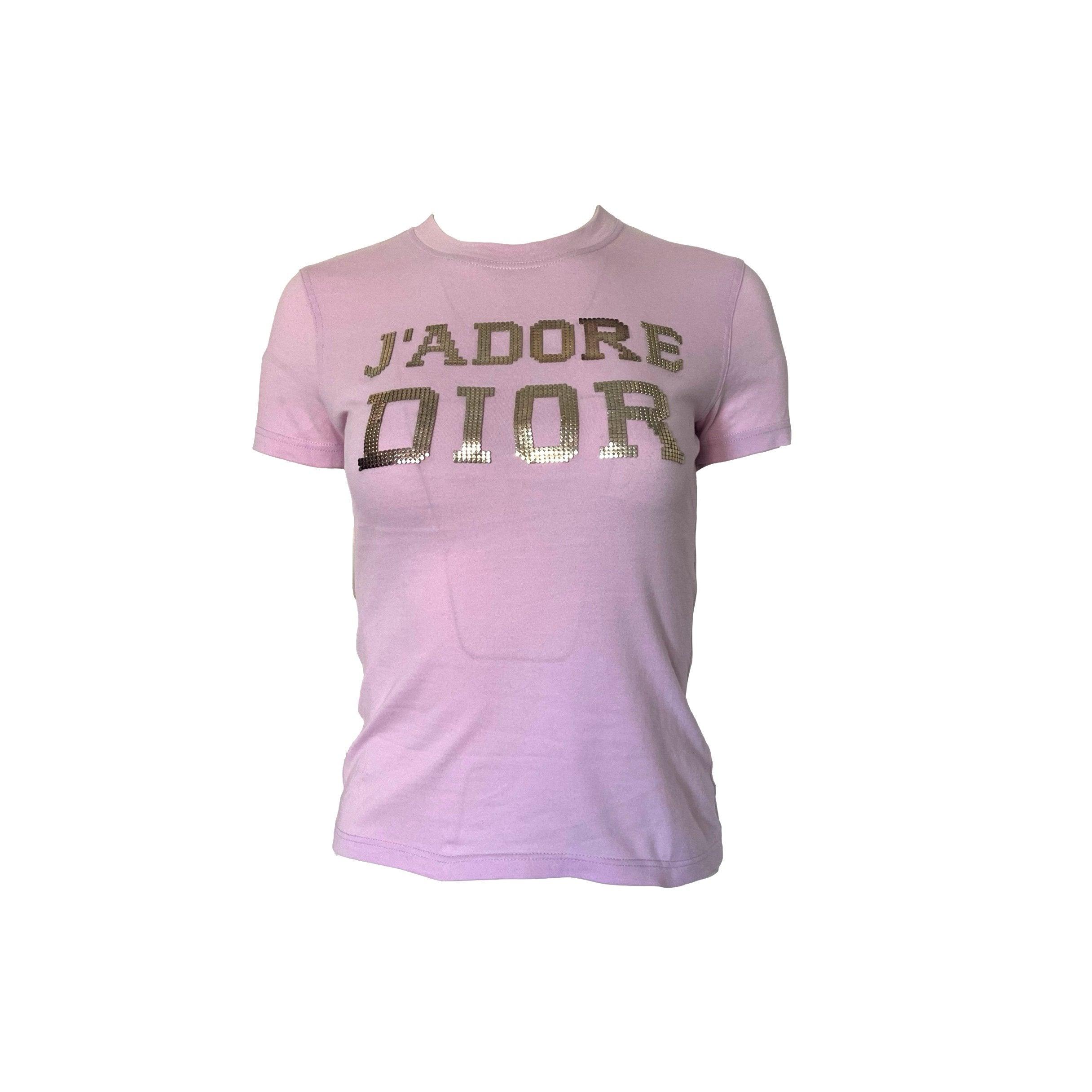 Dior J'Adore Pink The Latest Blonde T-Shirt