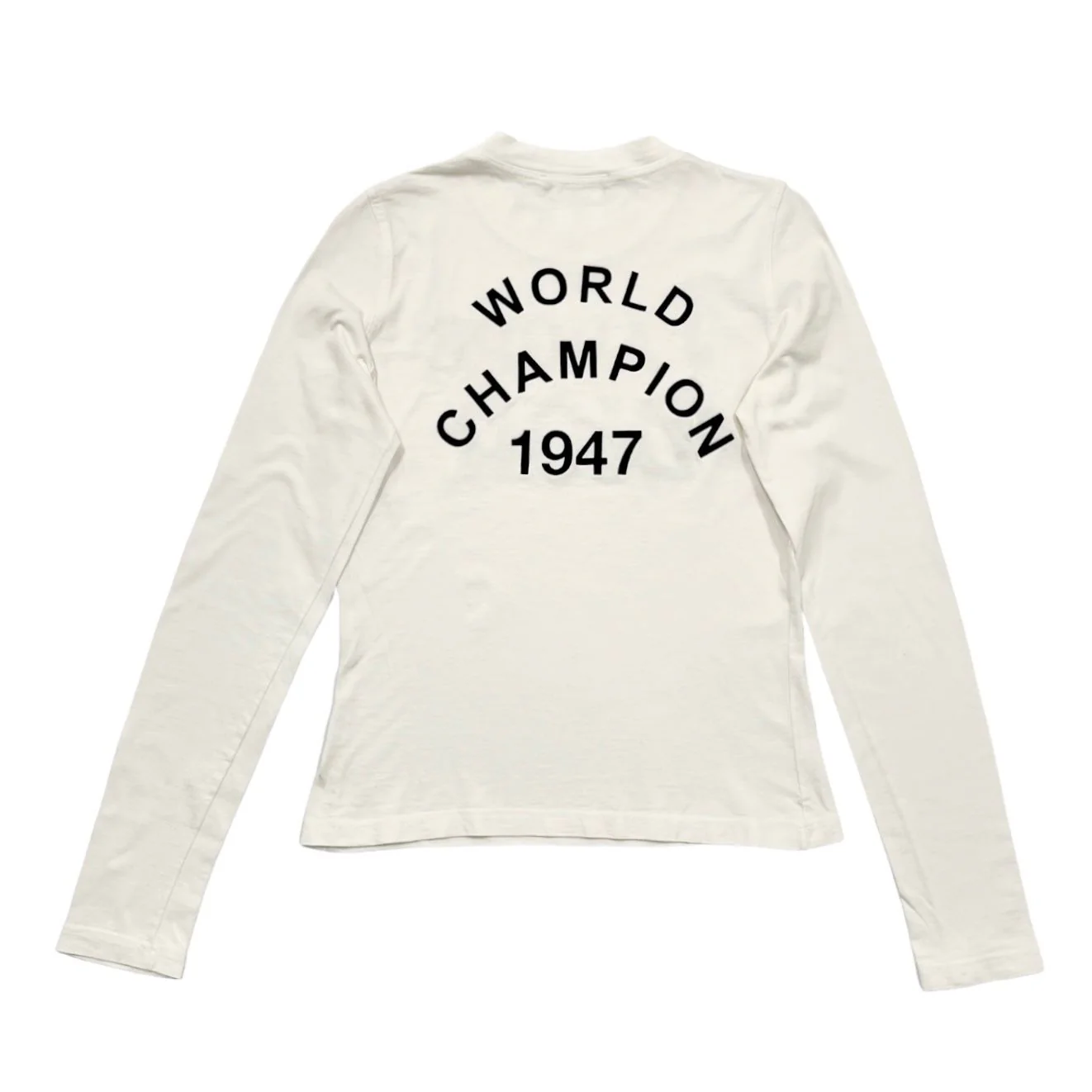 Dior J'Adore White Long Sleeve Top - Image 2