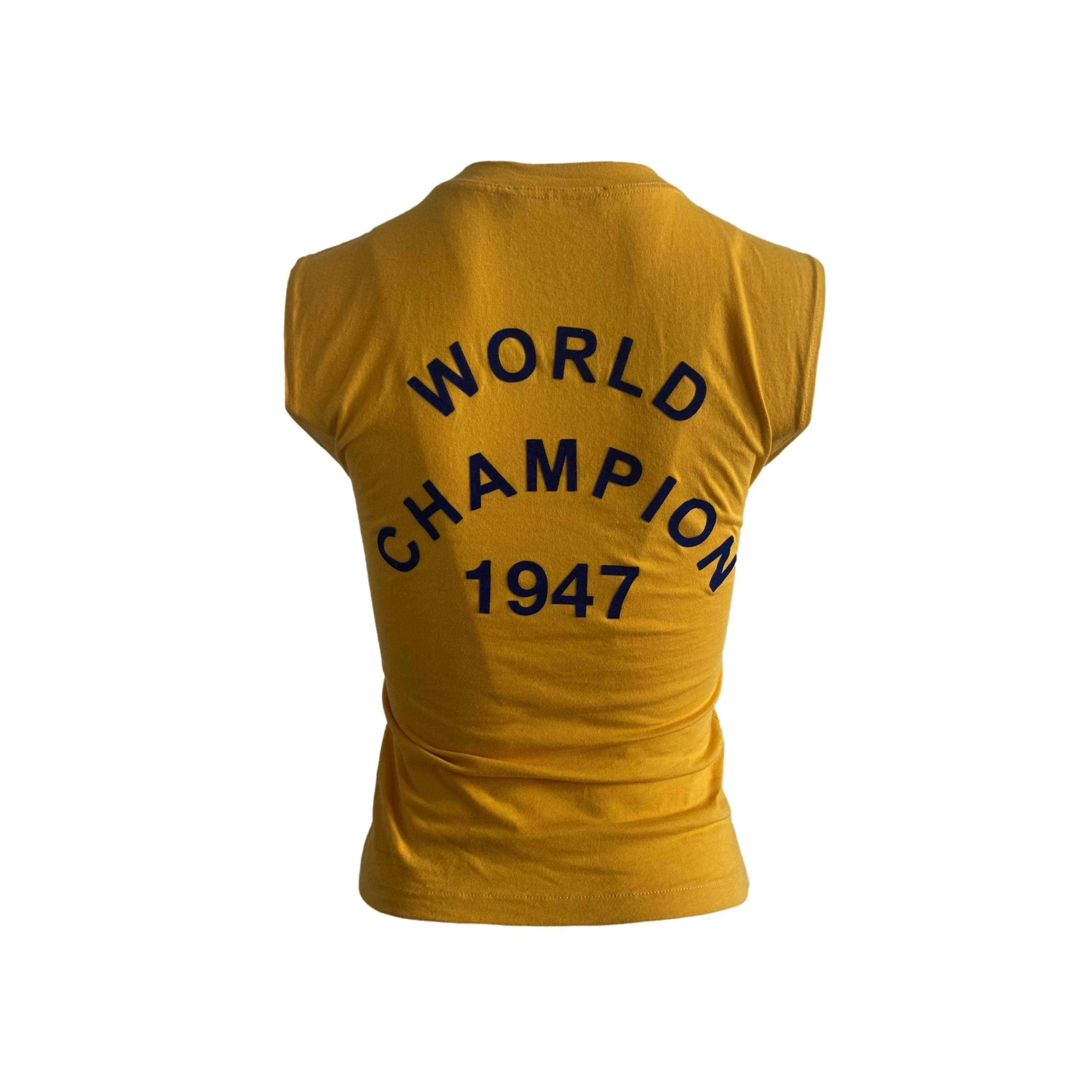 Dior J'Adore Yellow Logo Tank - Image 2