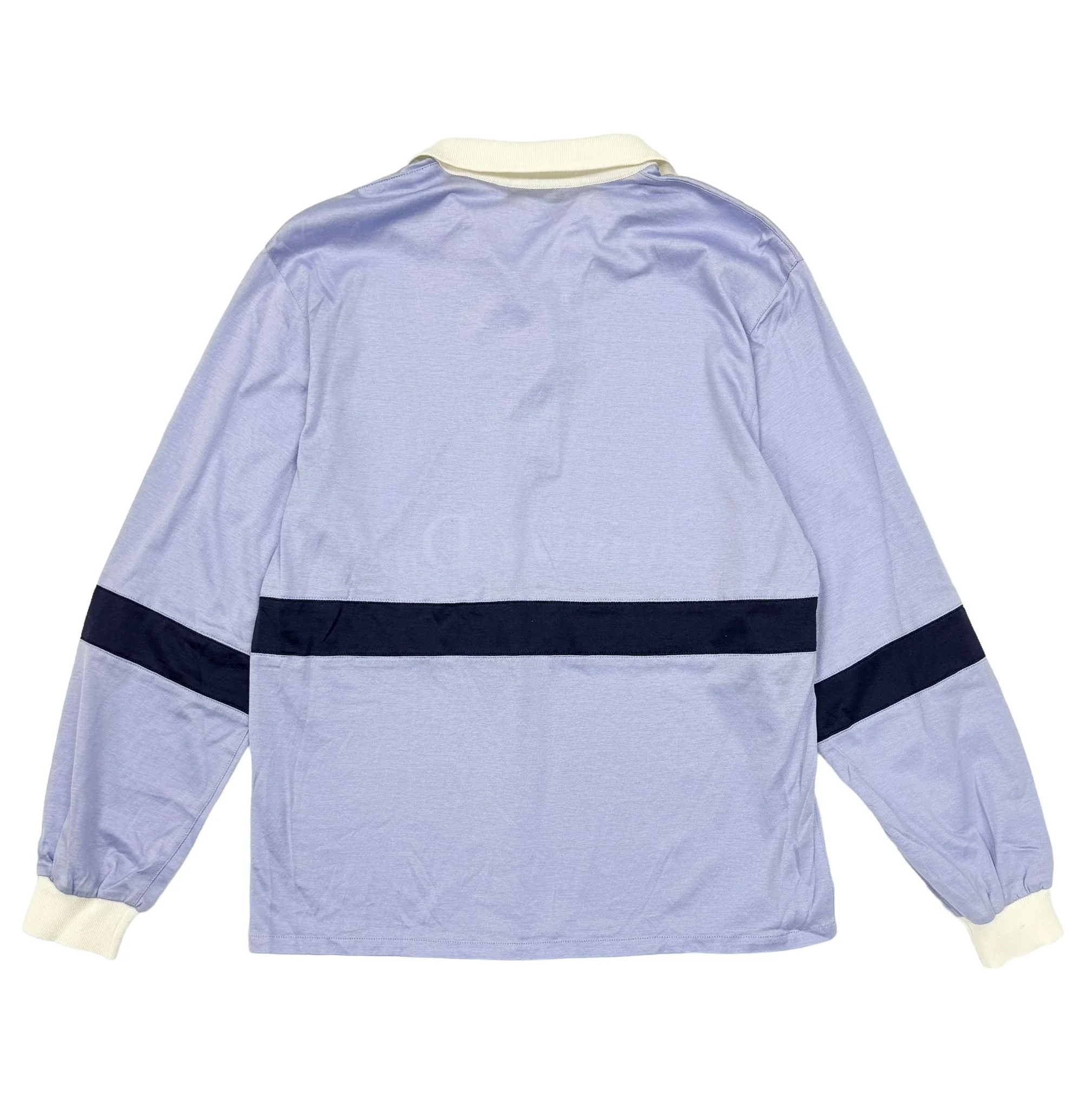 Dior Light Blue Rugby Shirt - Image 2