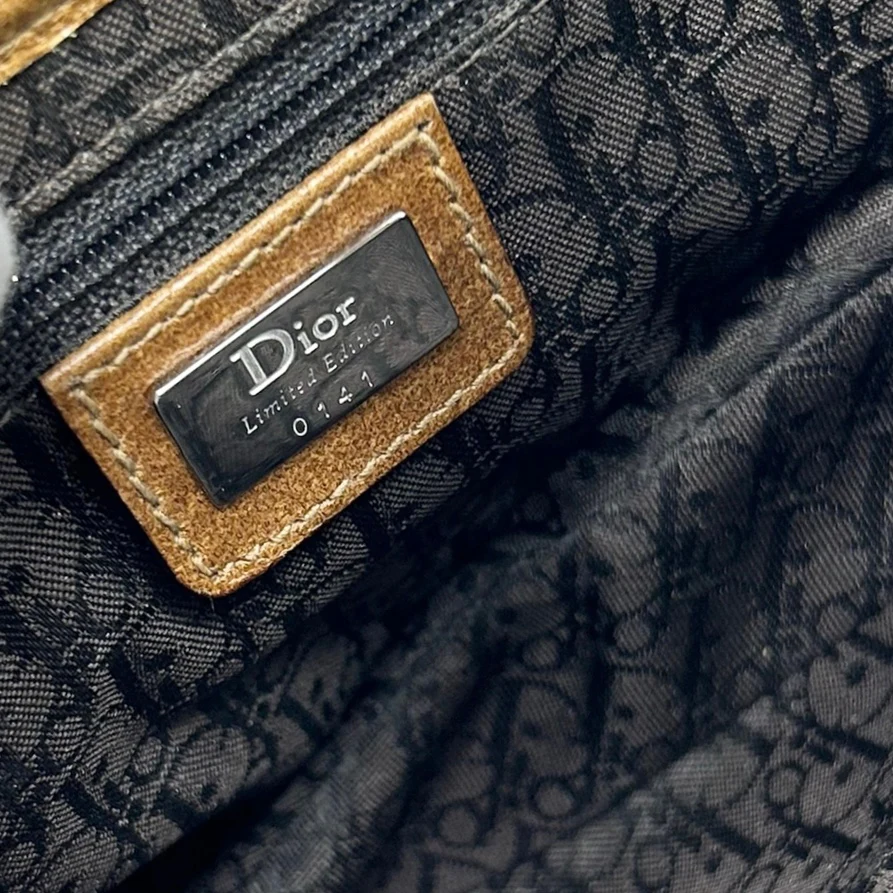 Dior Limited Edition Jade Saddle Bag - Image 4