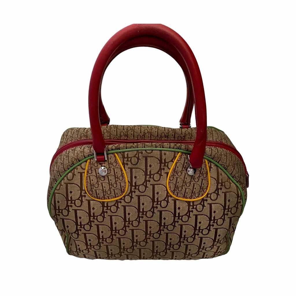 Dior Multicolor Rasta Bowler Bag - Image 2