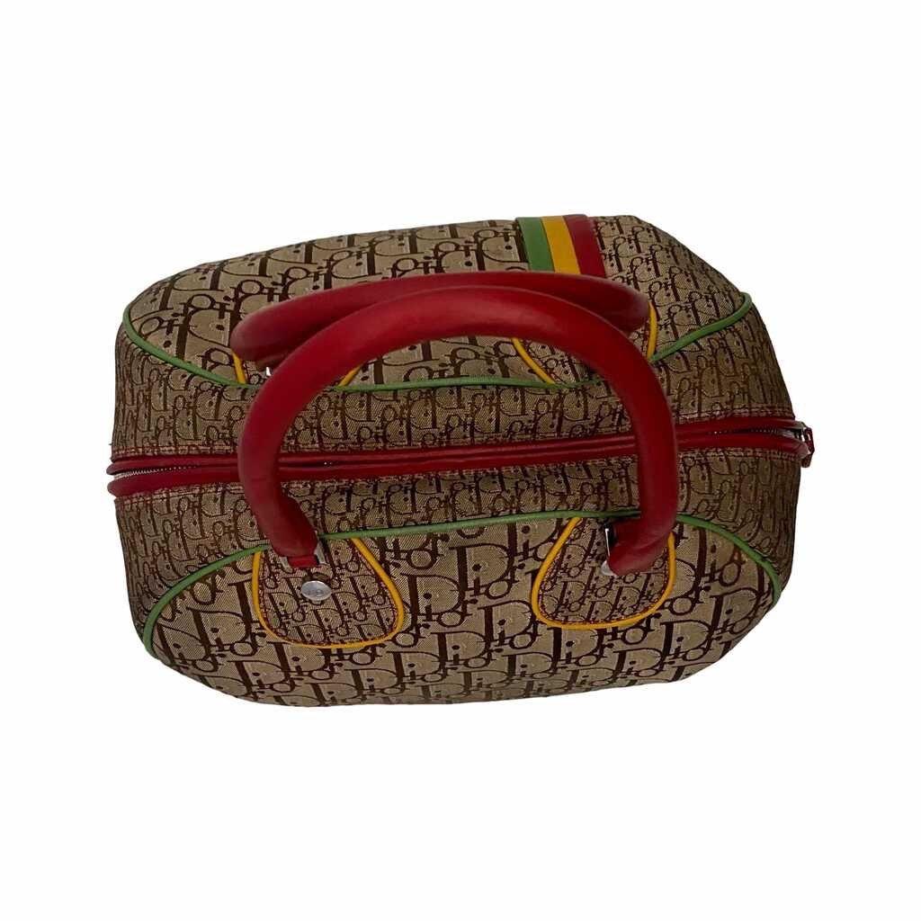 Dior Multicolor Rasta Bowler Bag - Image 3