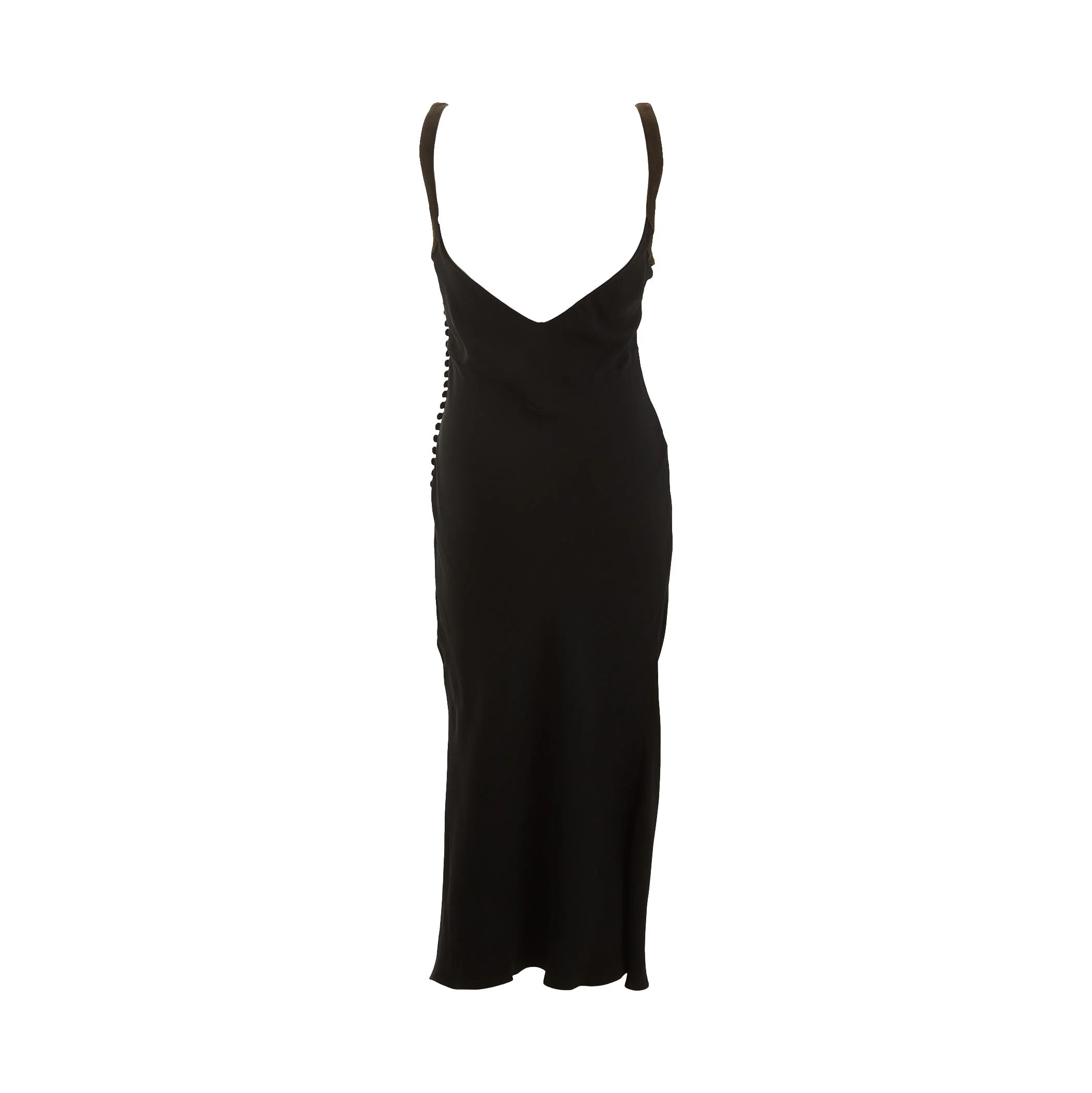 Dior Navy Buckle Dress - Image 2