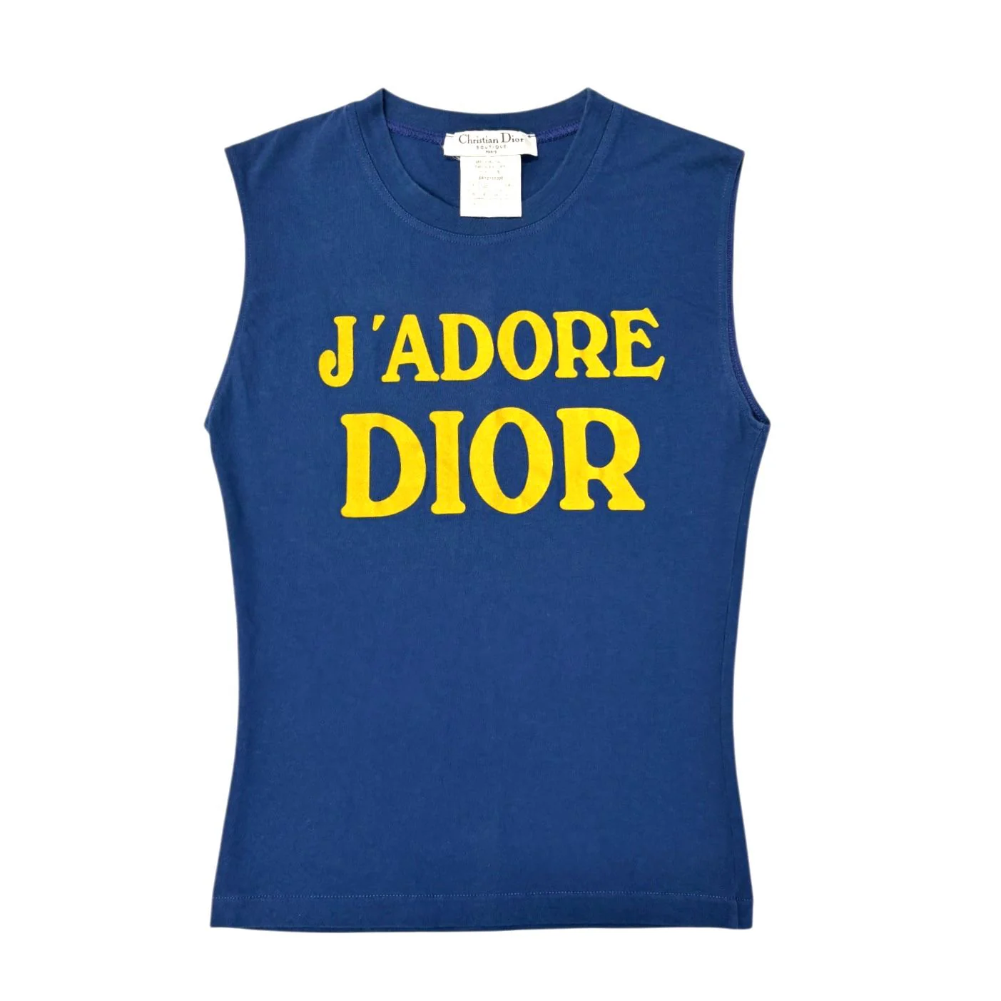 Dior Blue ‘J’Adore’ Tank
