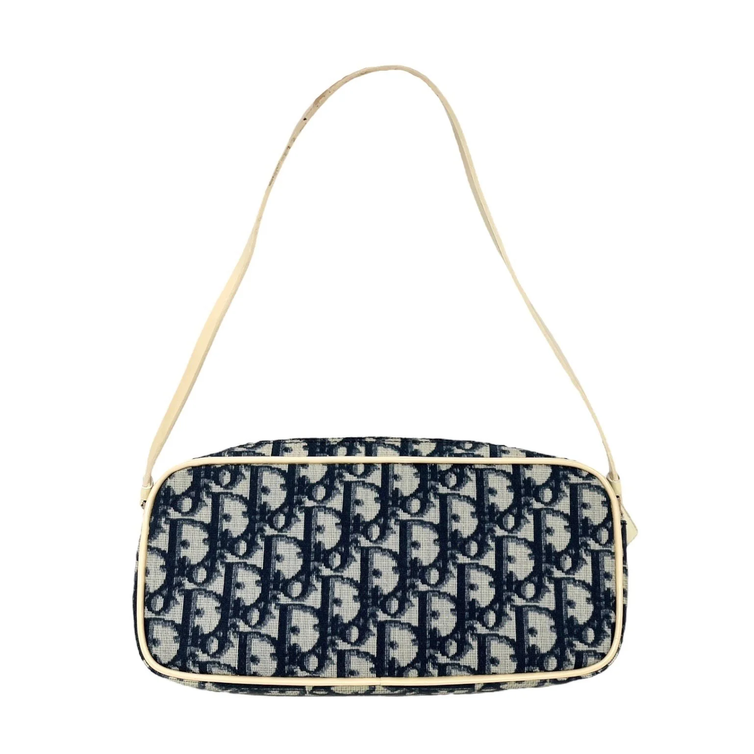 Dior Navy Logo Mini Shoulder Bag - Image 2