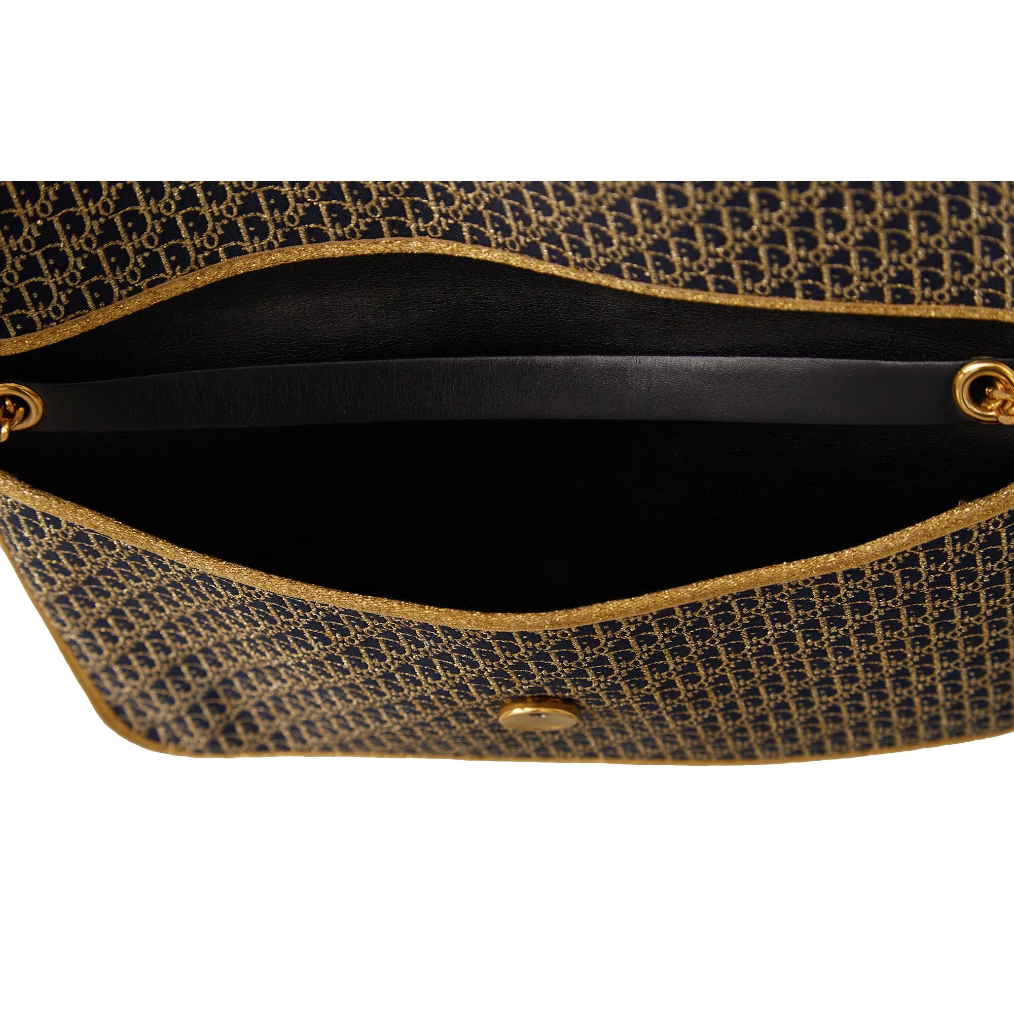 Dior Navy Logo Shoulder Bag - Image 4