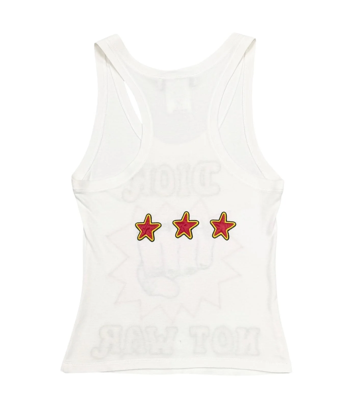 Dior “Not War” Logo Tank Top - Image 2