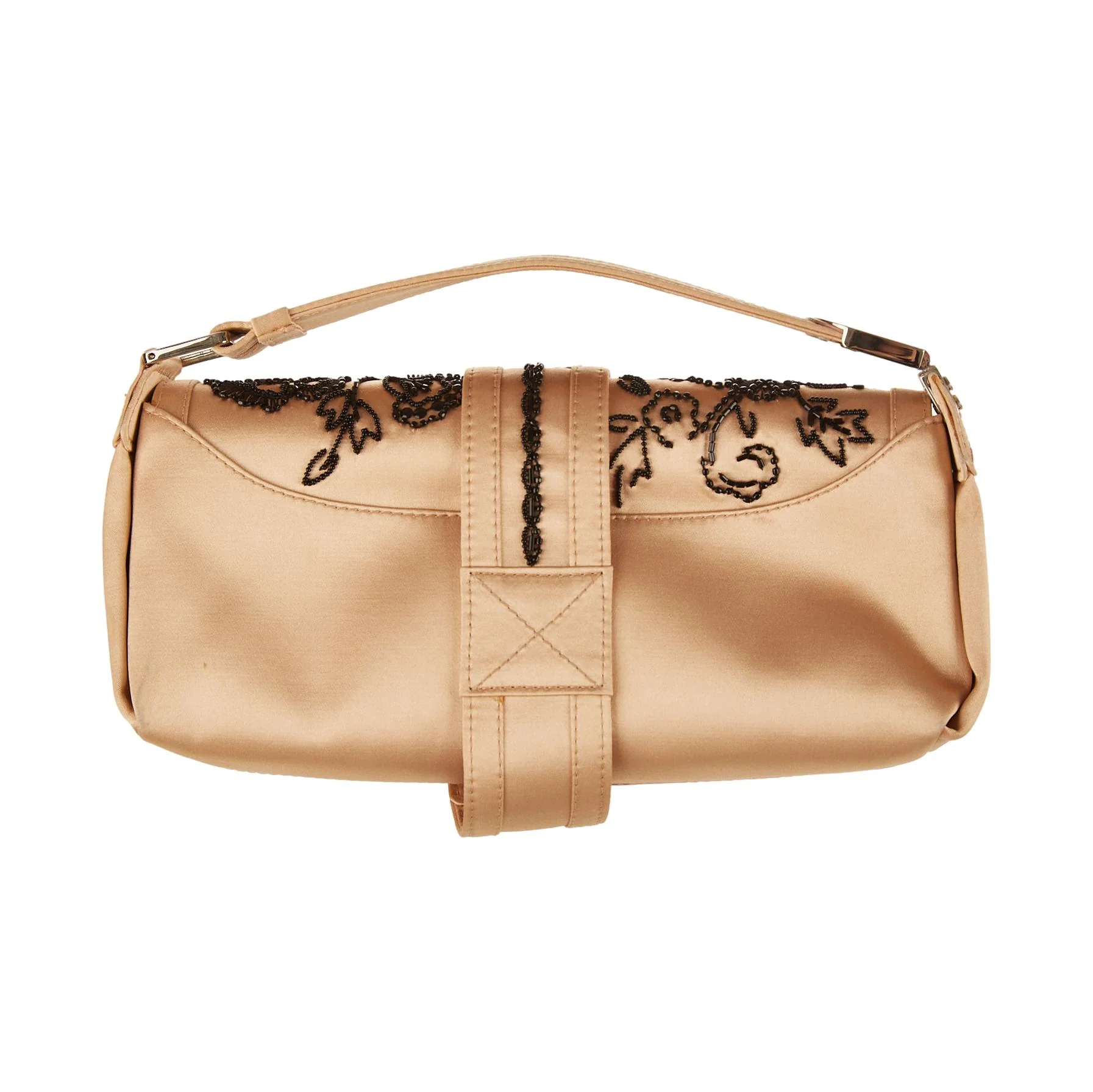 Dior Nude Beaded Top Handle Bag - Image 2
