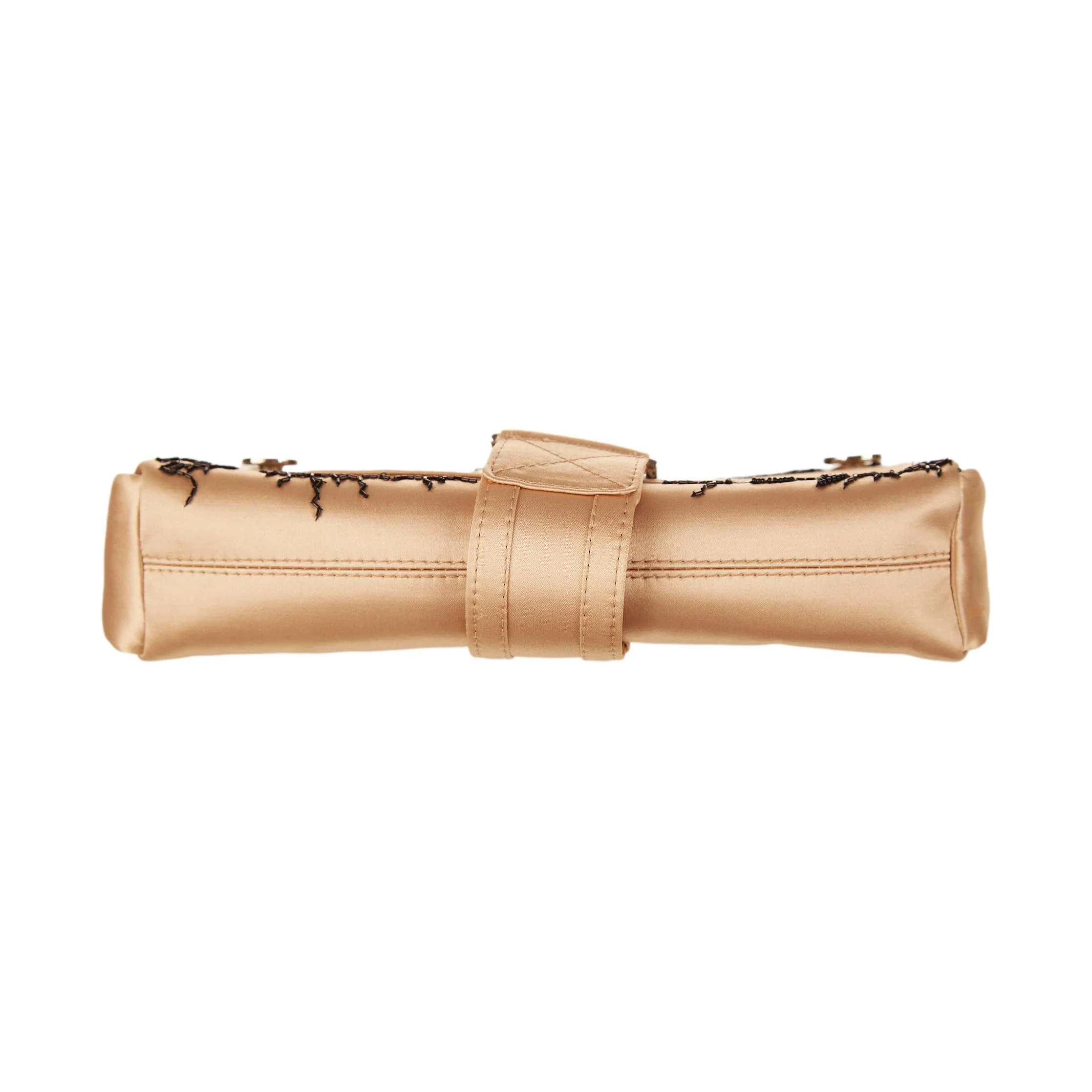 Dior Nude Beaded Top Handle Bag - Image 3