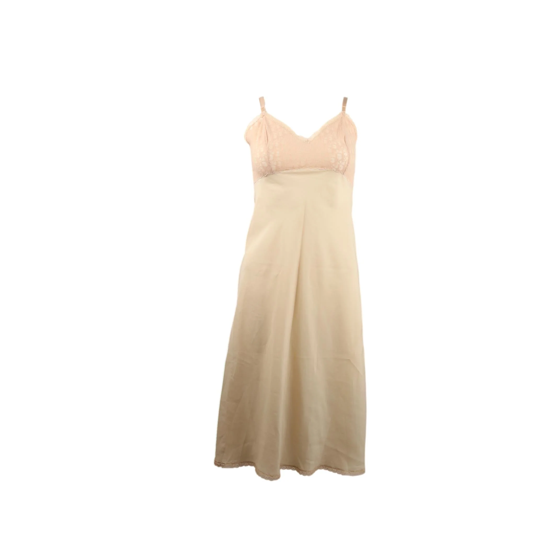 Dior Nude Logo Slip Dress