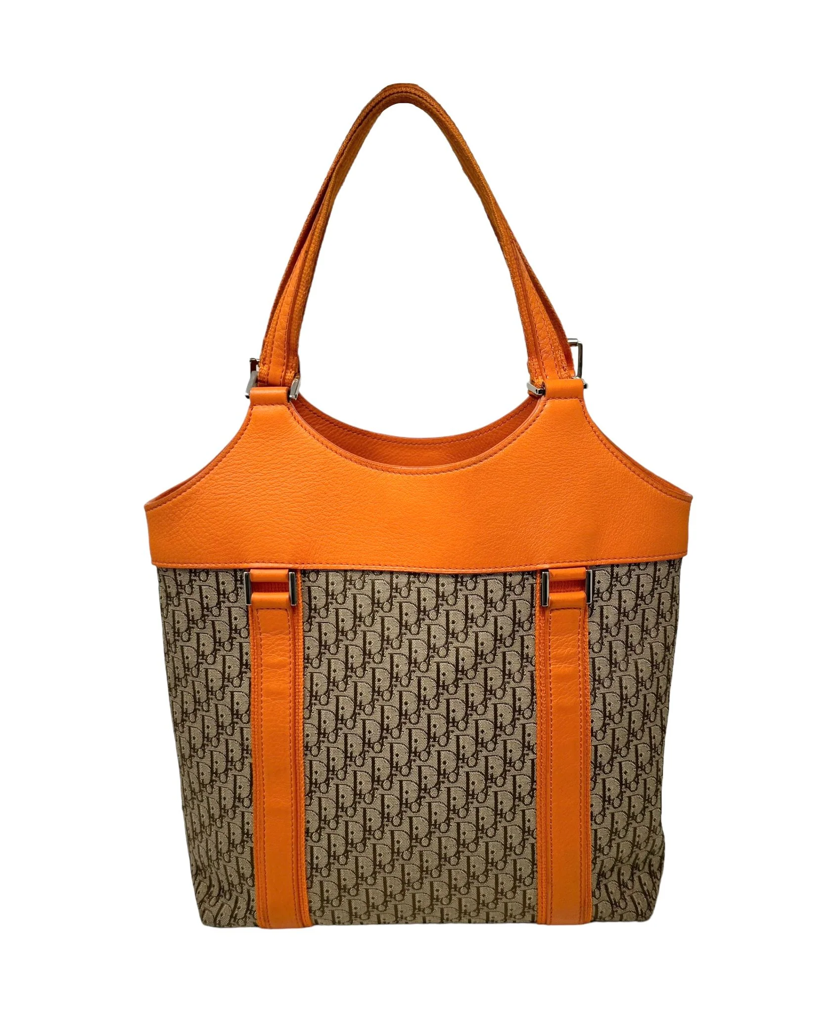 Dior Orange Logo Shoulder Bag - Image 2
