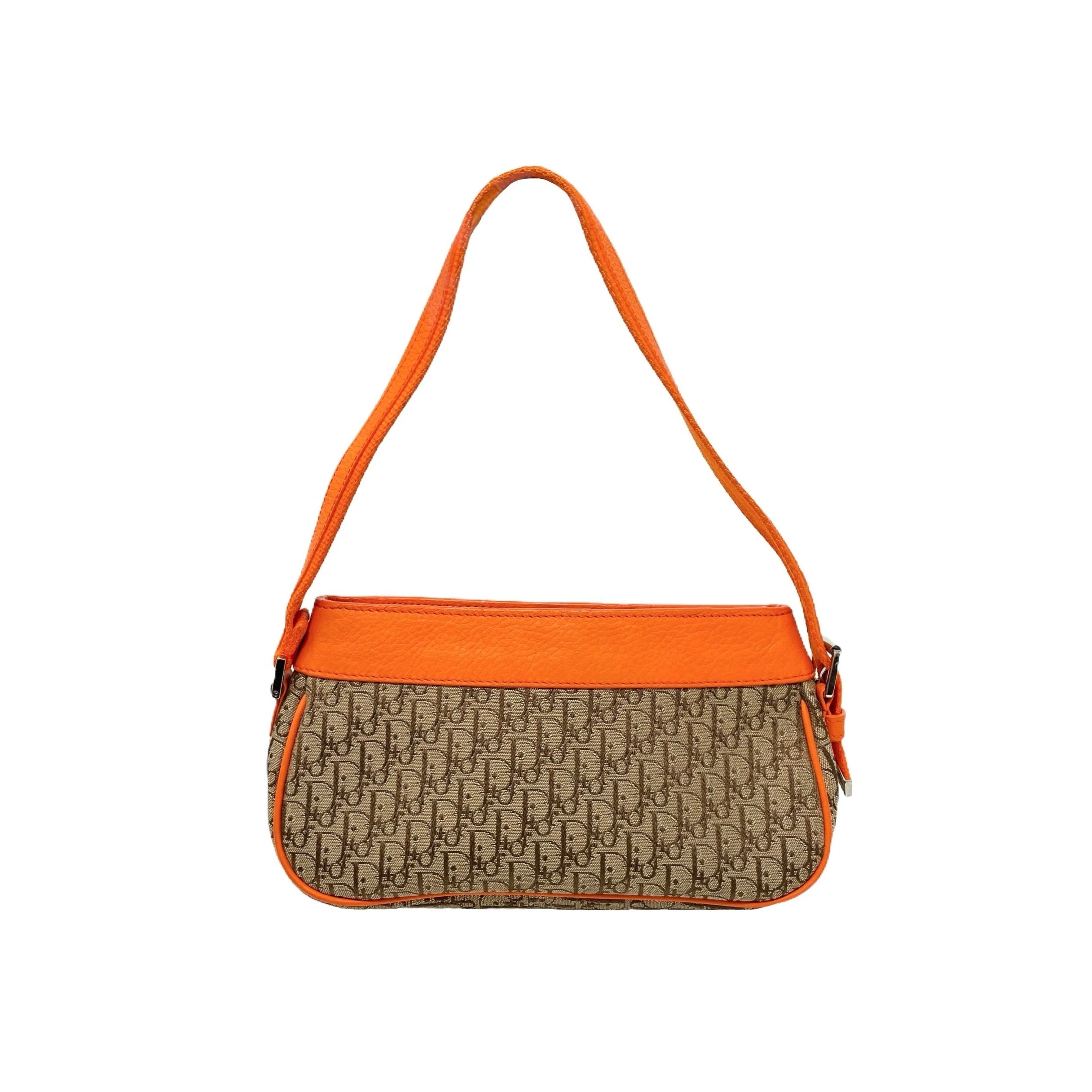 Dior Orange Logo Shoulder Bag - Image 2