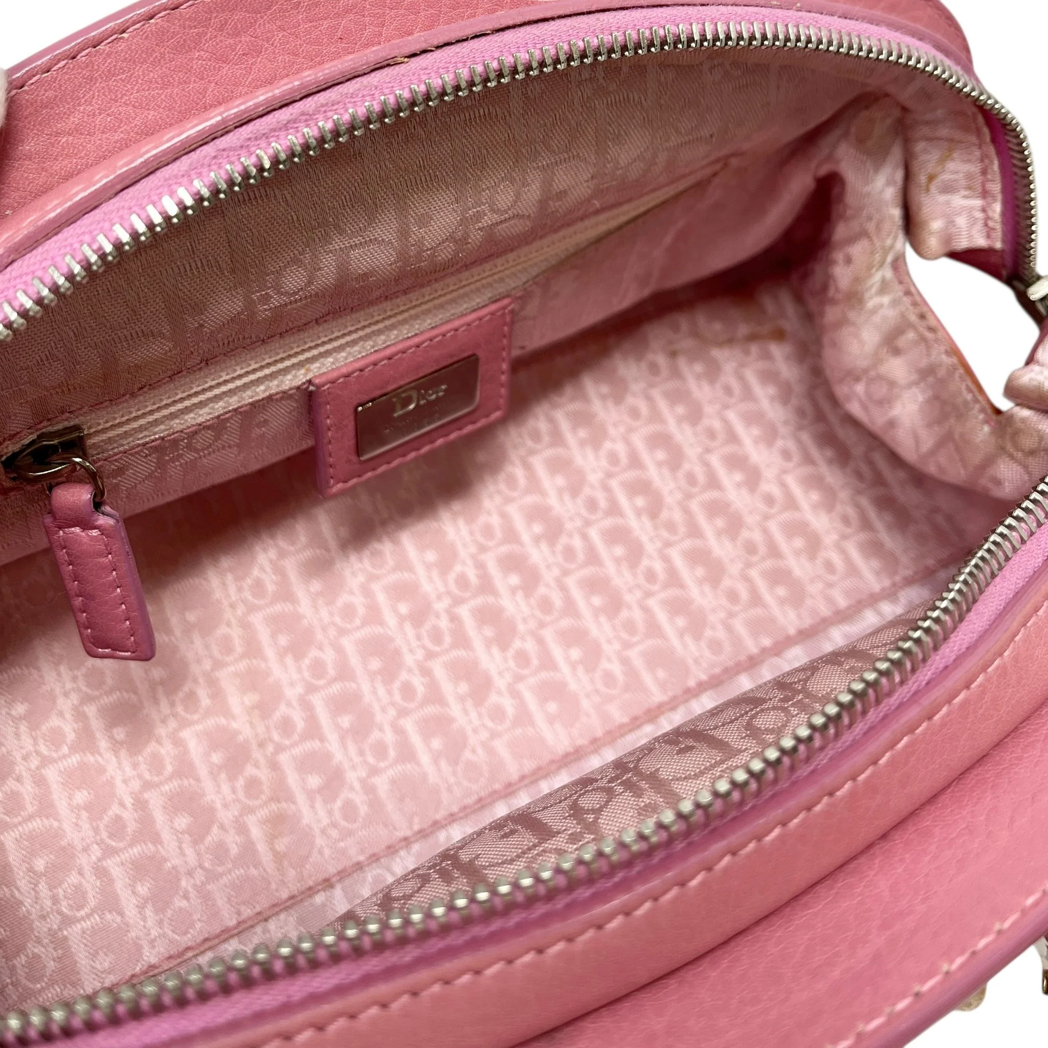 Dior Pink Mini Butterfly Detective Bag - Image 3