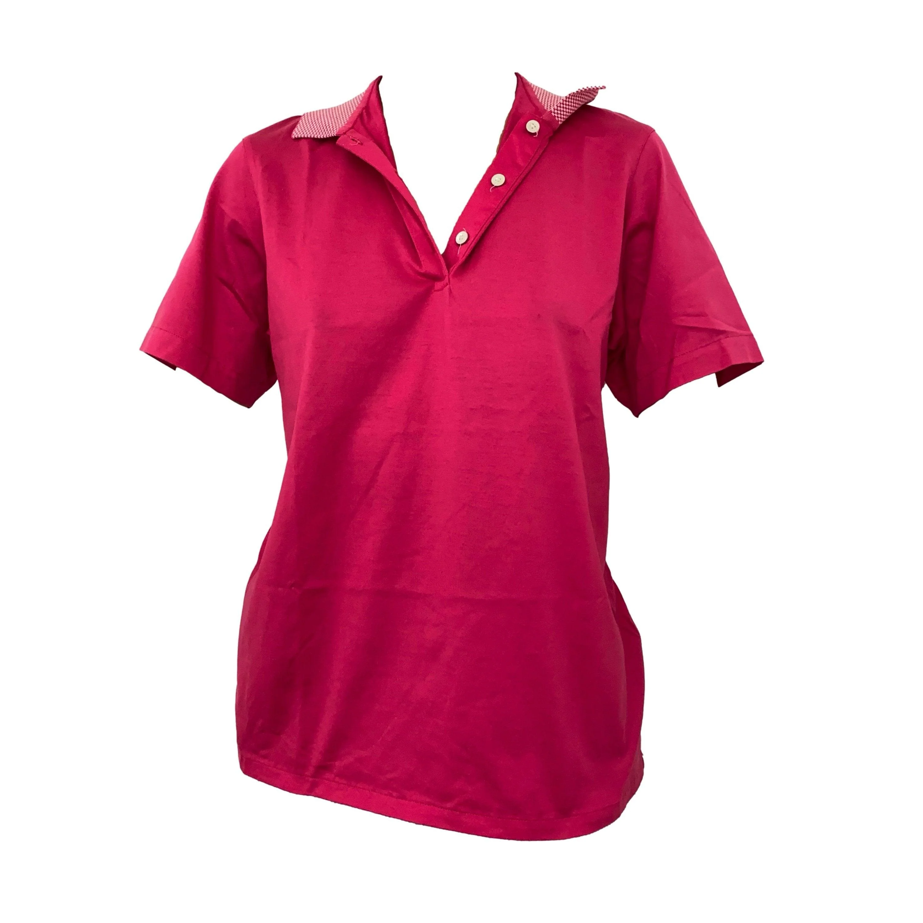 Dior Pink Colorblock Logo Polo - Image 2