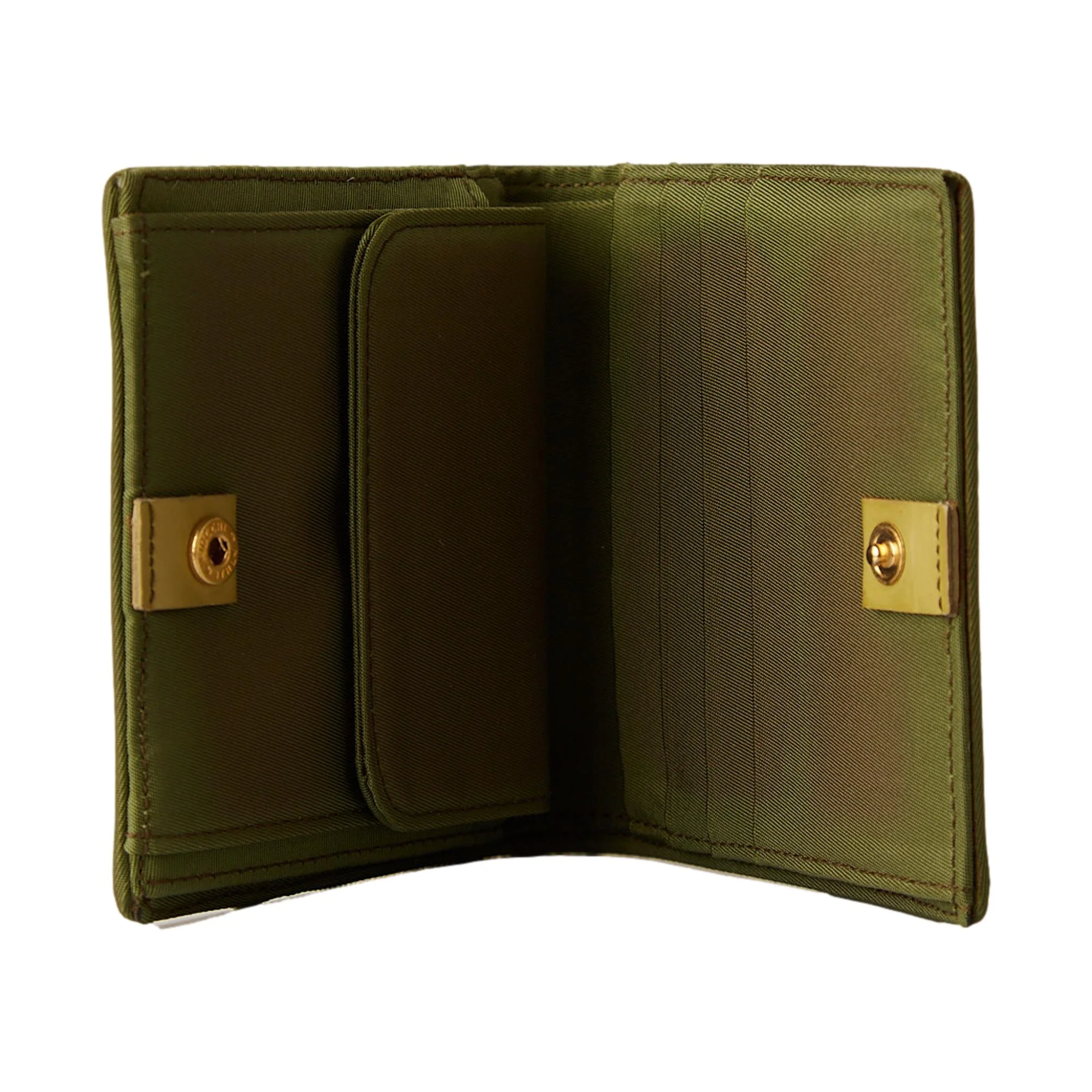 Dior Pink + Green Calf-Hair Wallet - Image 4