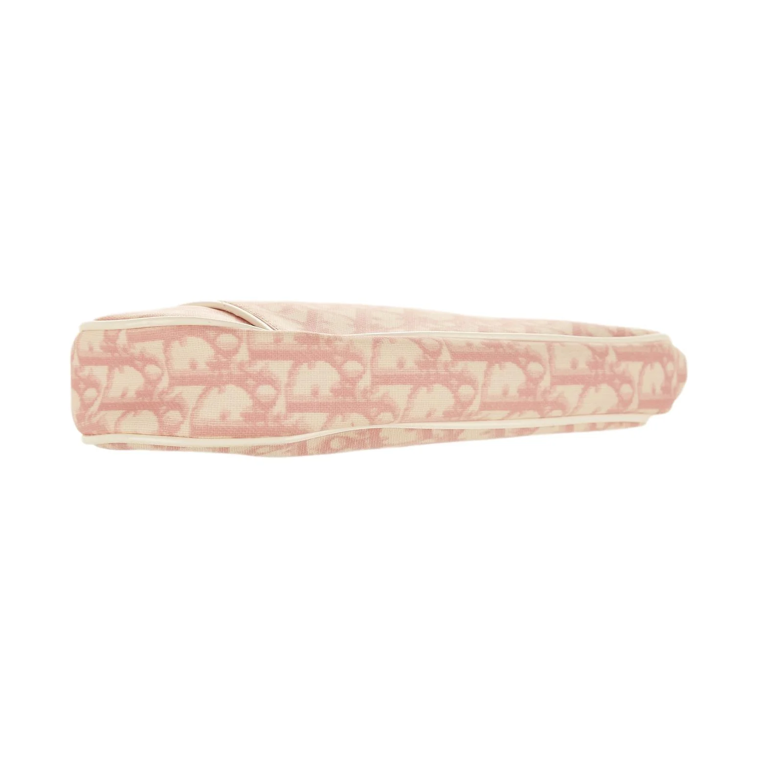Dior Pink Logo Mini Saddle Bag - Image 3