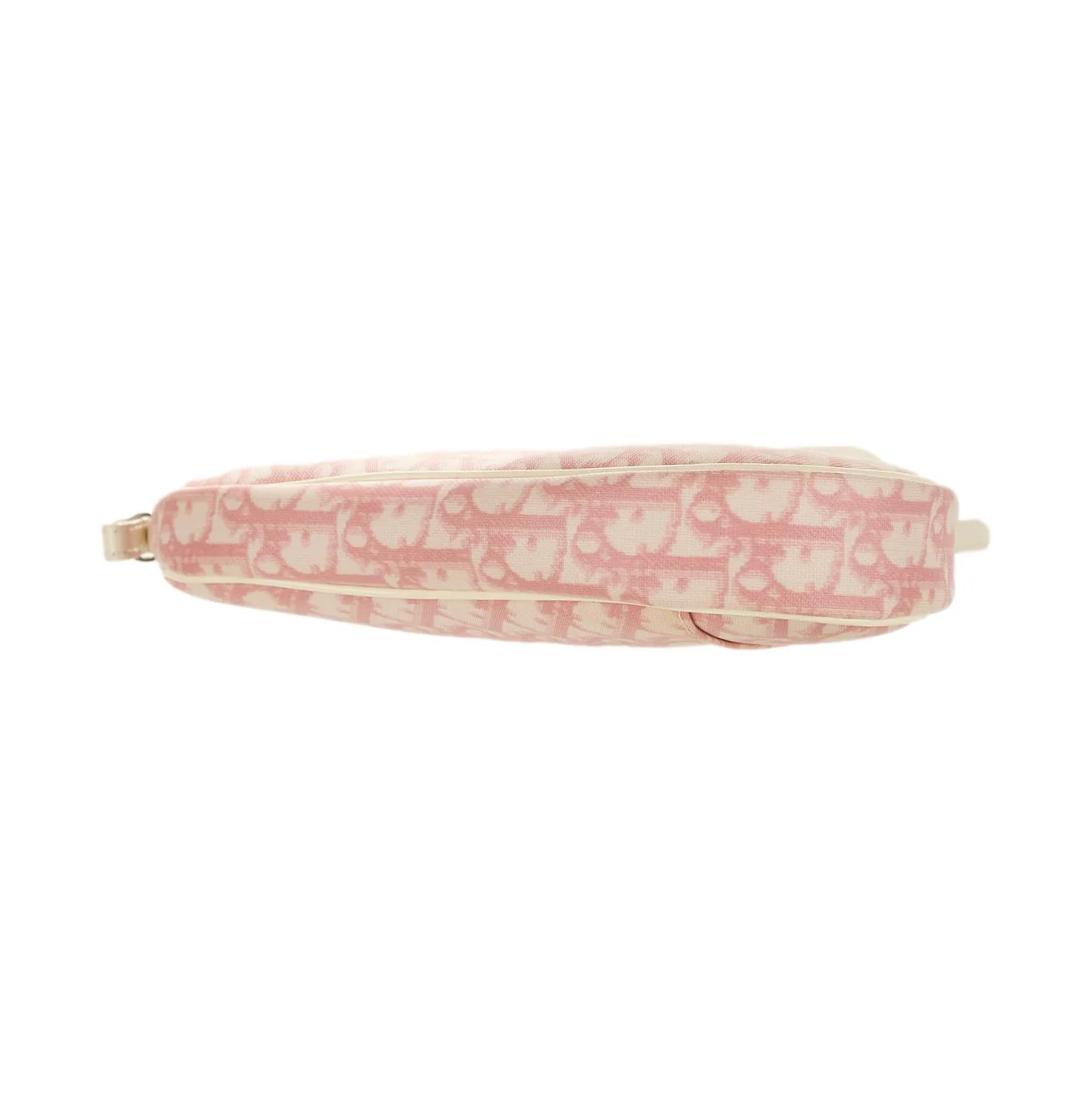 Dior Pink Logo Mini Saddle Bag - Image 3
