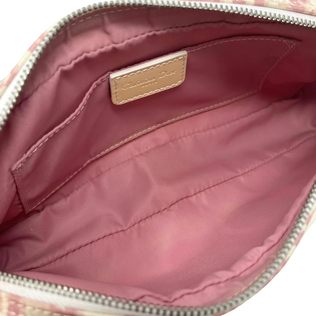 Dior Pink Logo Mini Shoulder Bag - Image 3