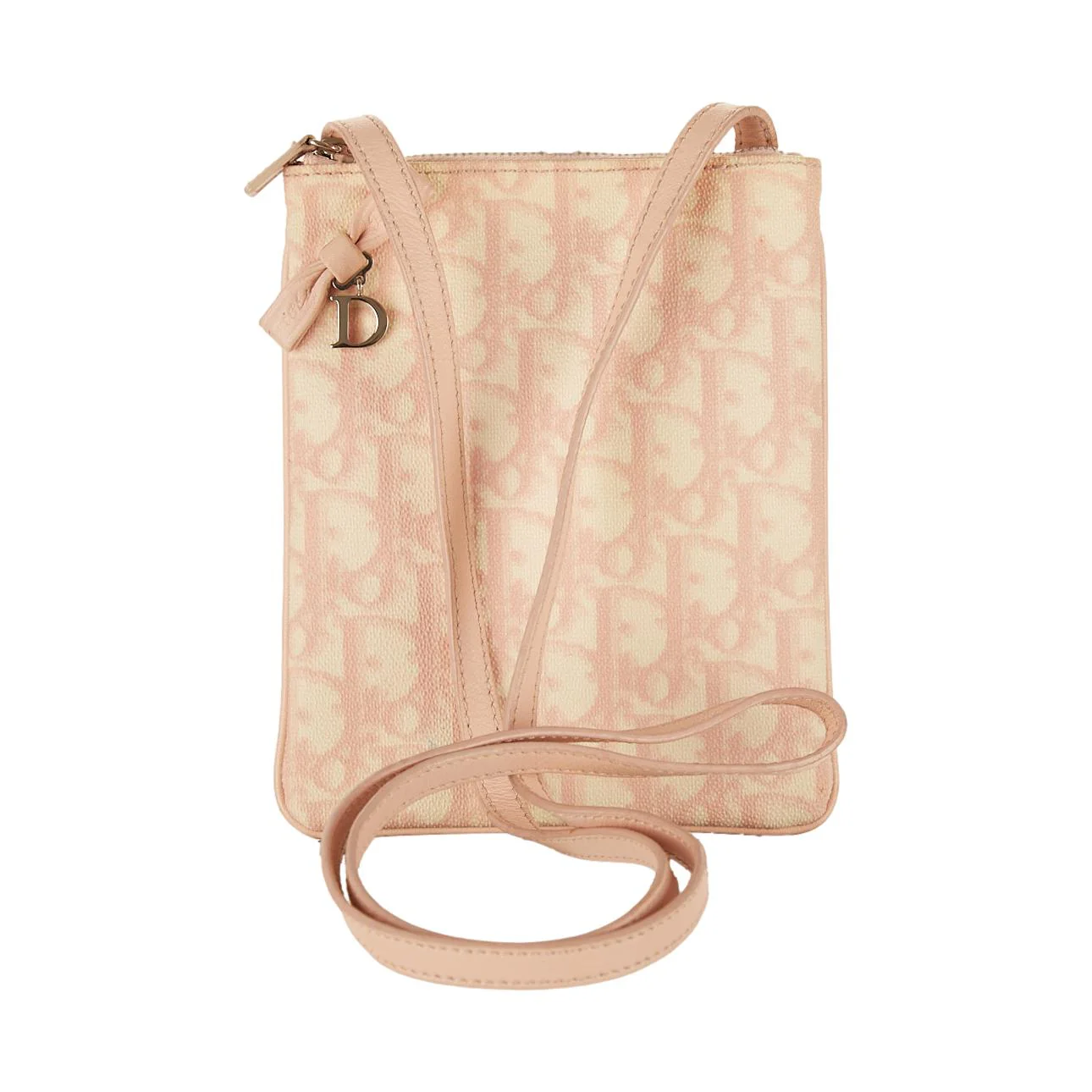 Dior Pink Logo Mini Shoulder Bag - Image 2